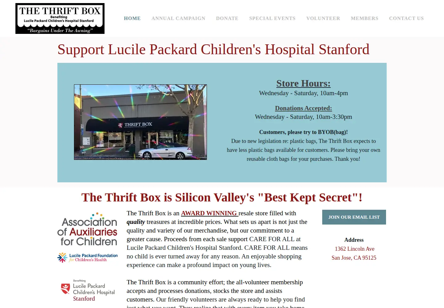 Screenshot of thriftbox.org
