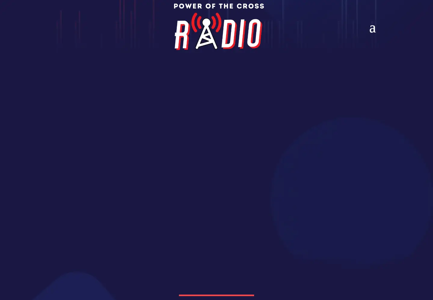 Screenshot of cross.radio