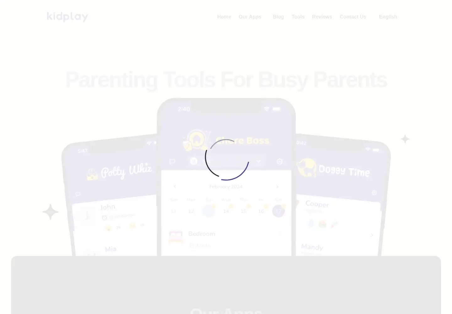 Screenshot of kidplay.tech