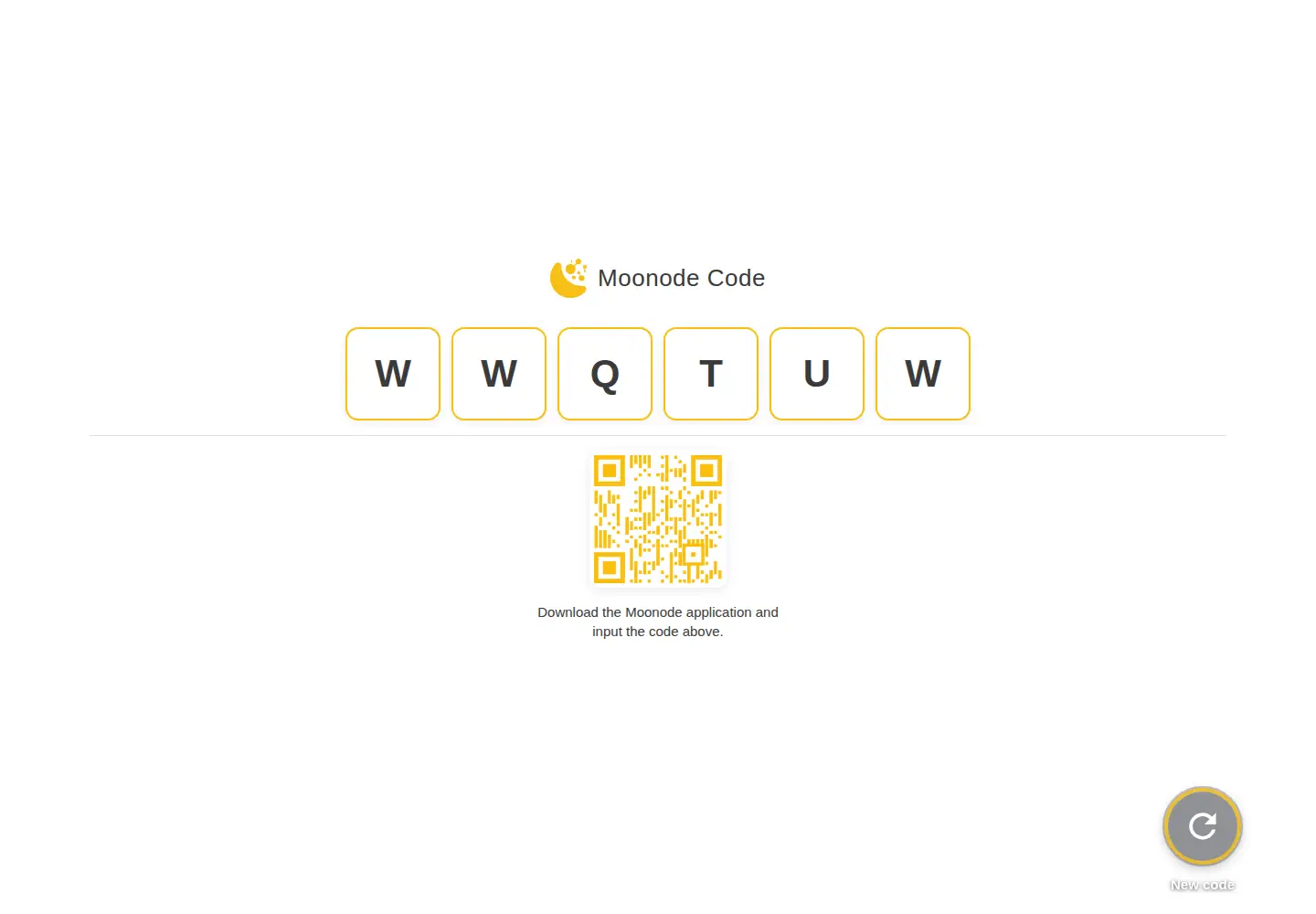 Captured homepage of moonode.tv in the current scan