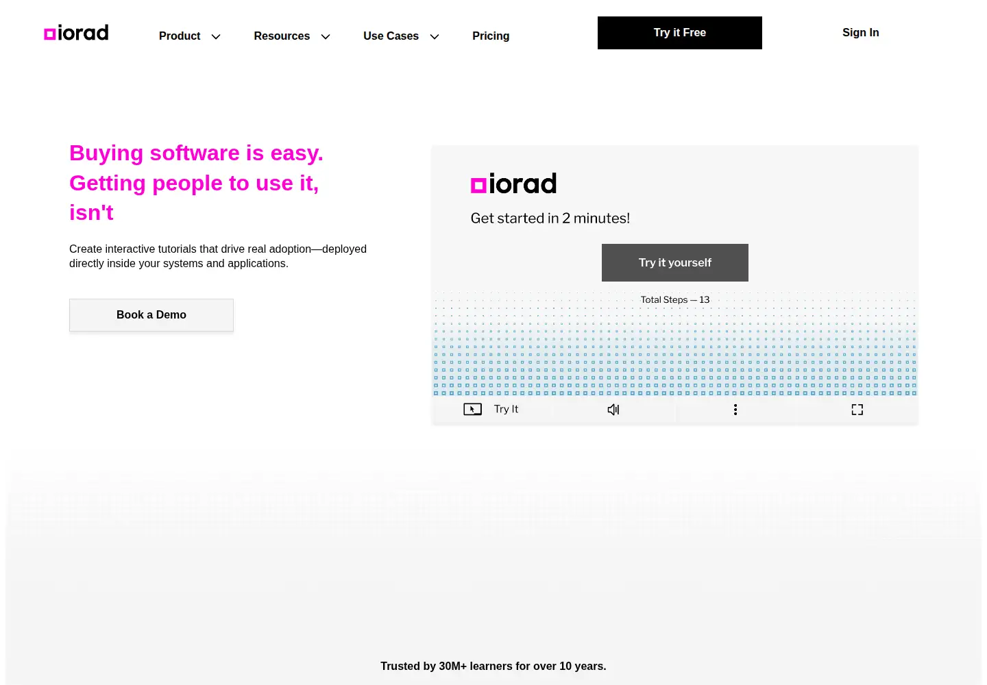 Screenshot of ior.ad