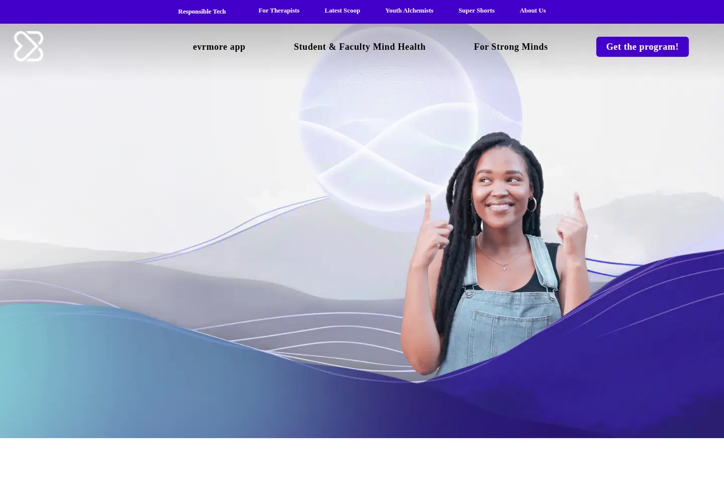 Captured homepage of evrmore.io in the current scan