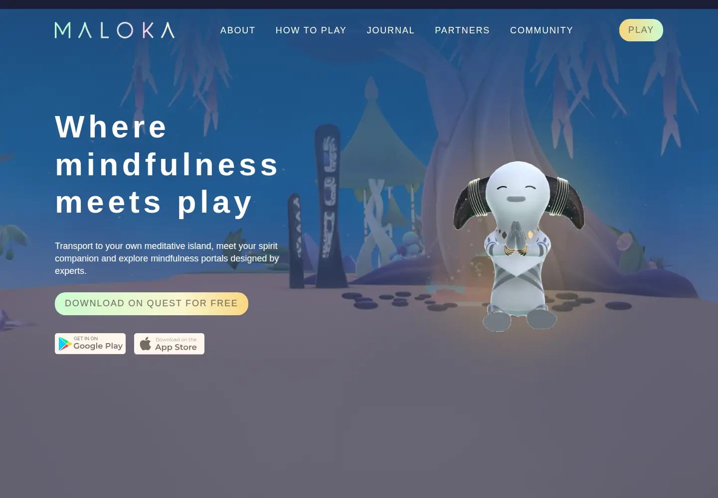 Screenshot of playmaloka.com