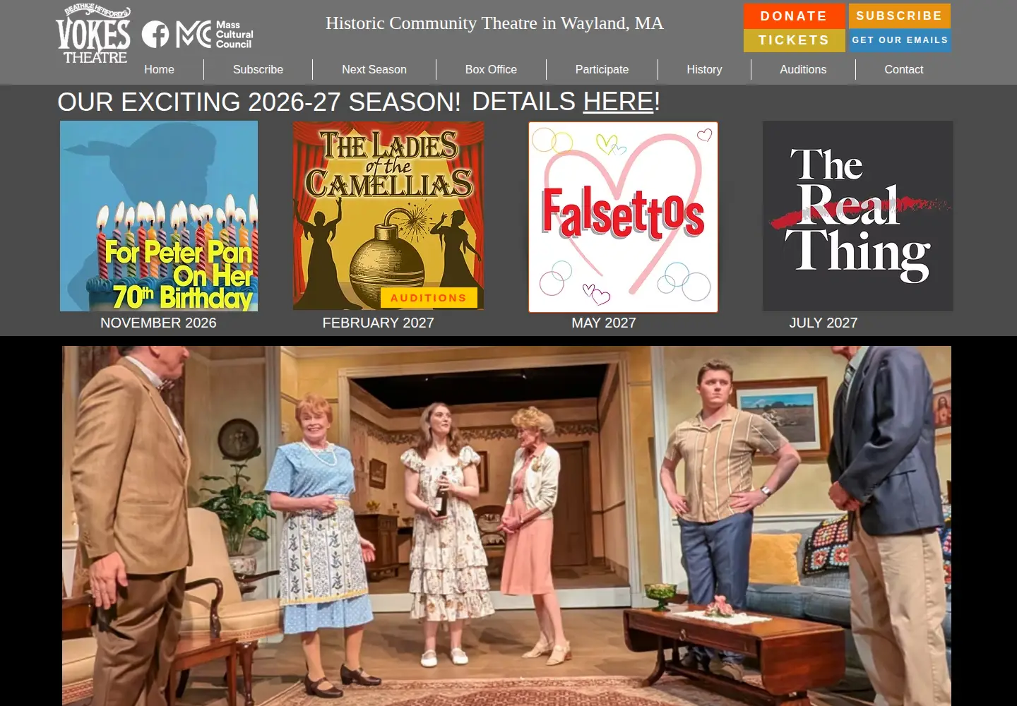 Screenshot of vokesplayers.org