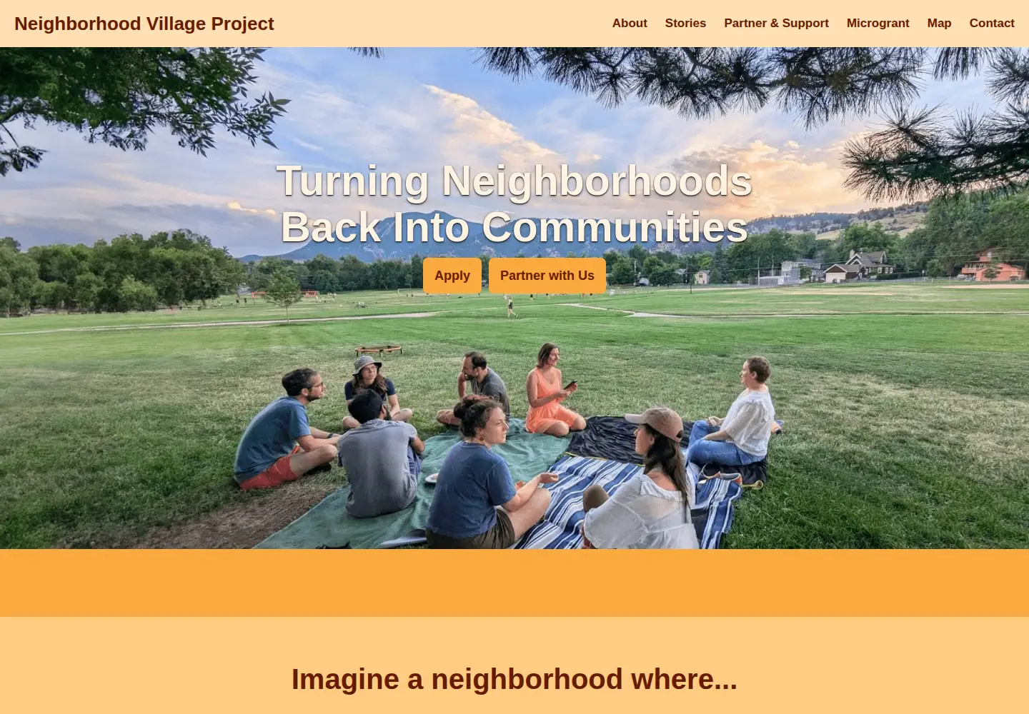 Screenshot of nvp.community