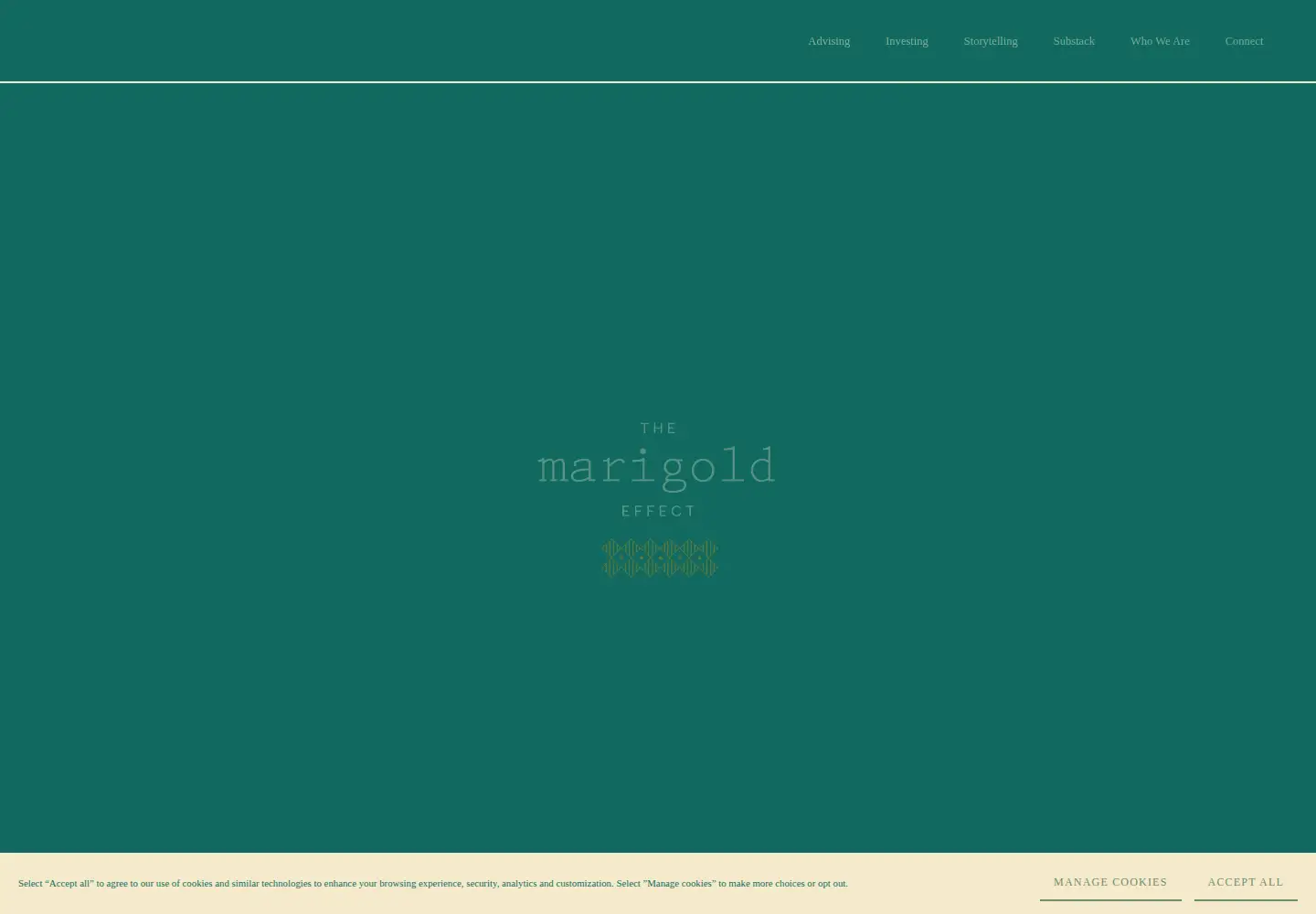 Screenshot of marigoldeffect.co