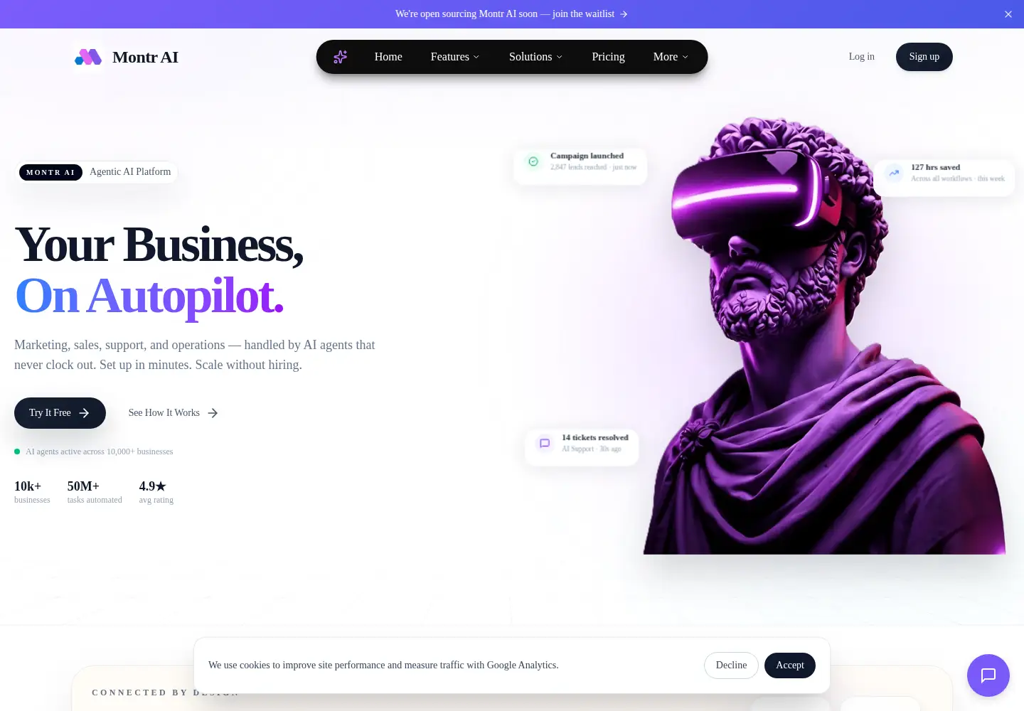 Screenshot of montr.io
