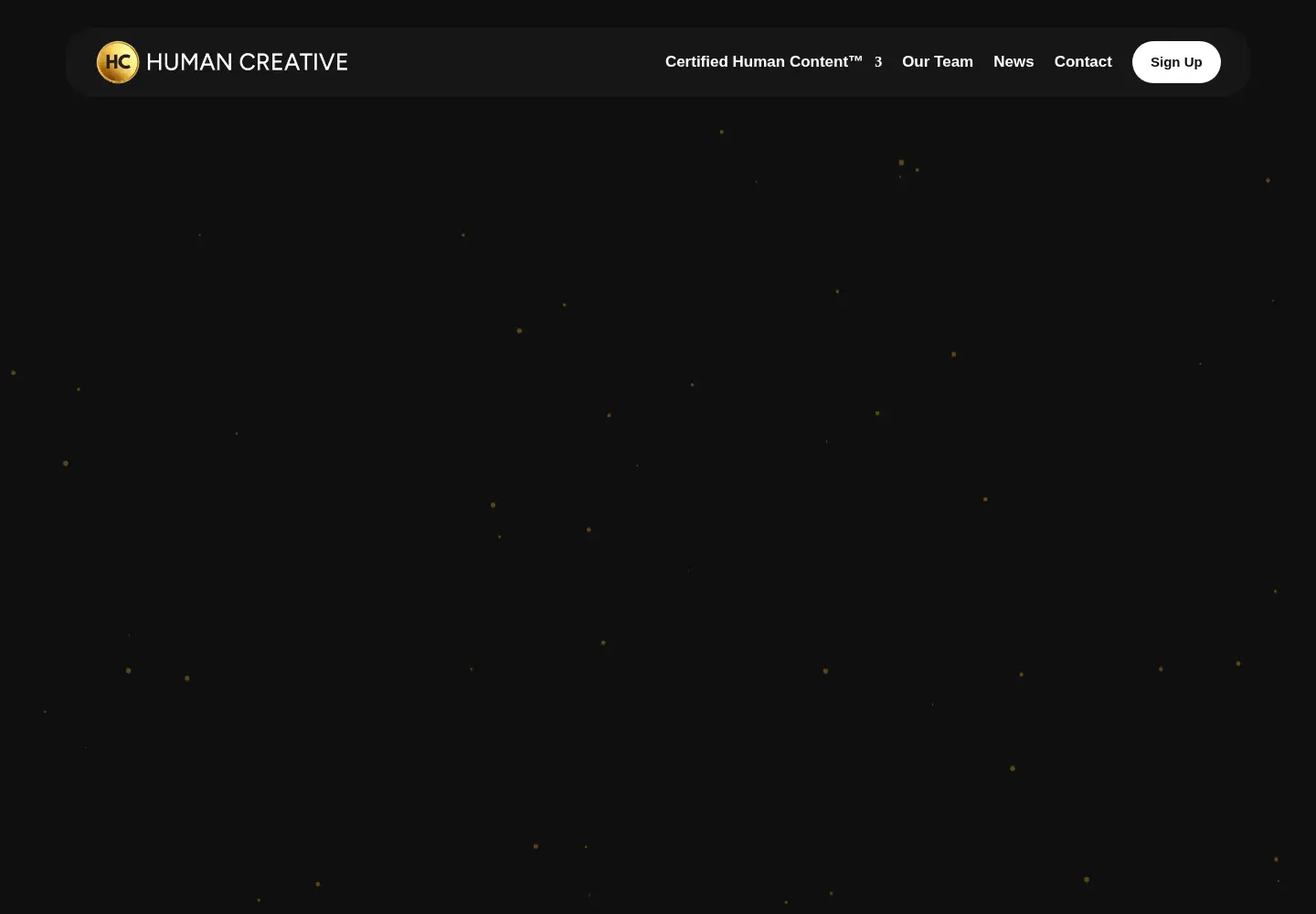 Screenshot of humancreative.org