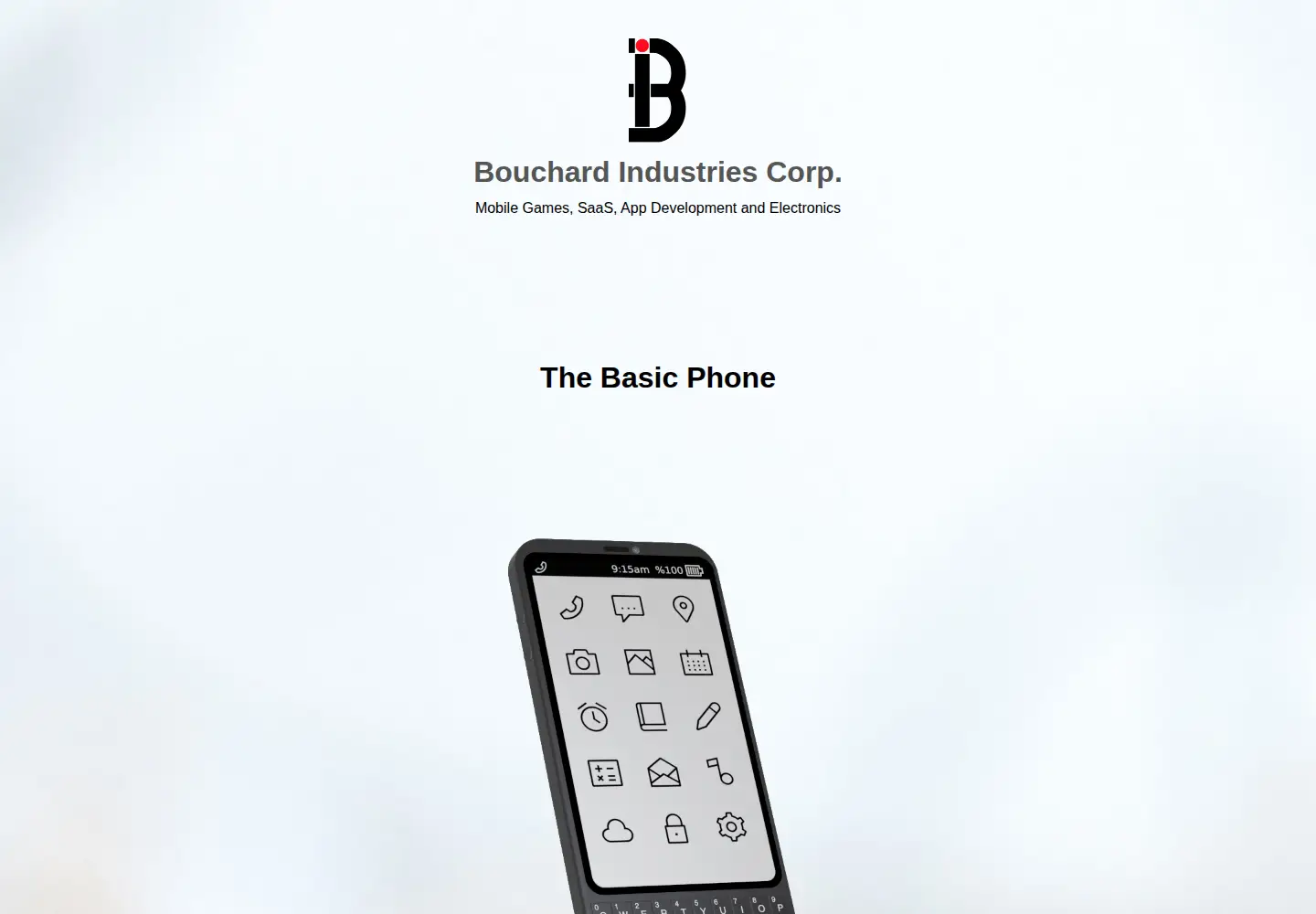 Screenshot of bouchardindustries.com
