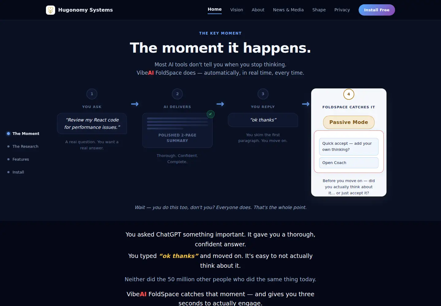Screenshot of hugonomy.com