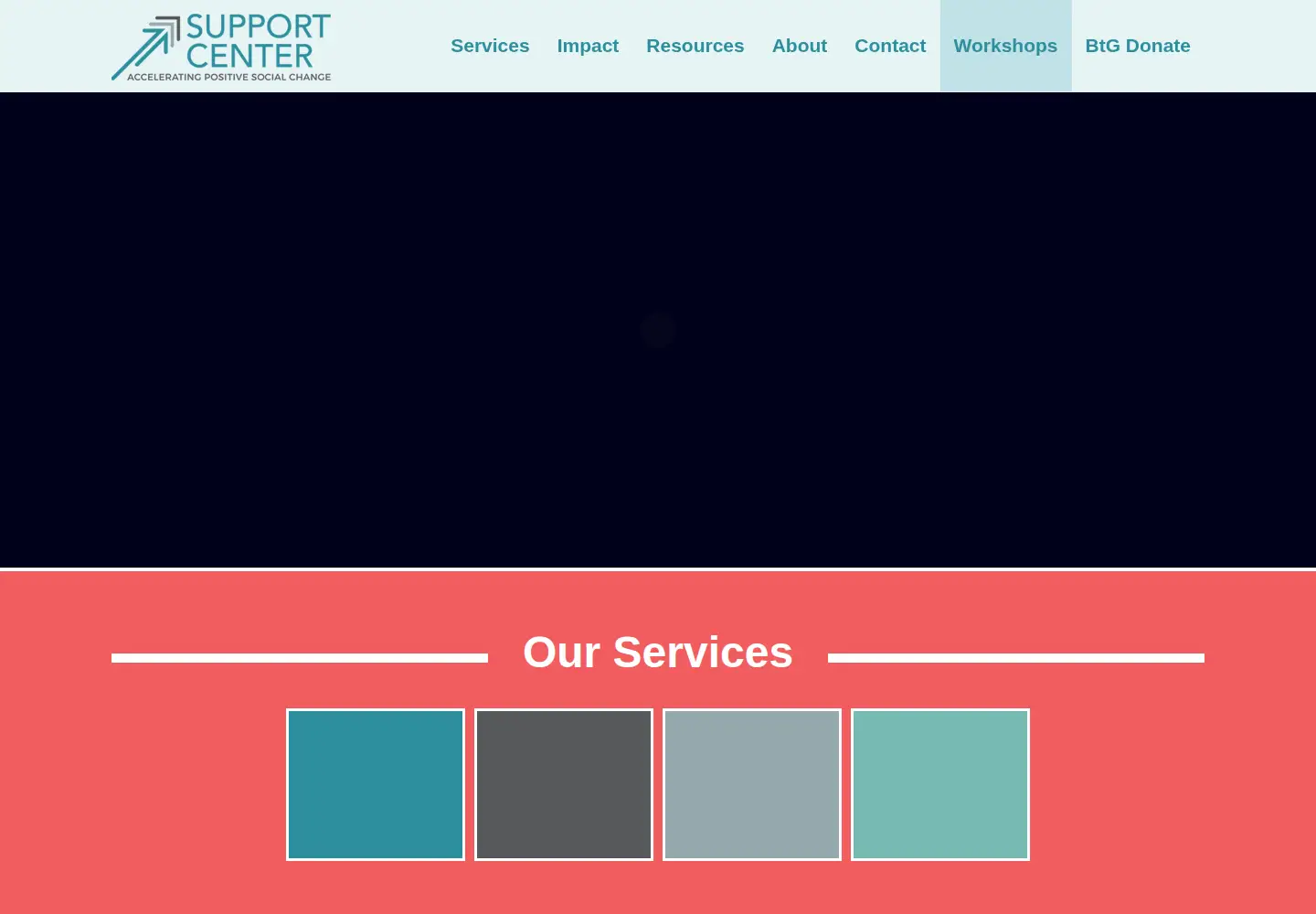 Screenshot of supportcenteronline.org