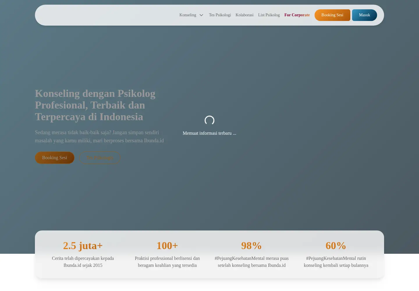Screenshot of ibunda.id