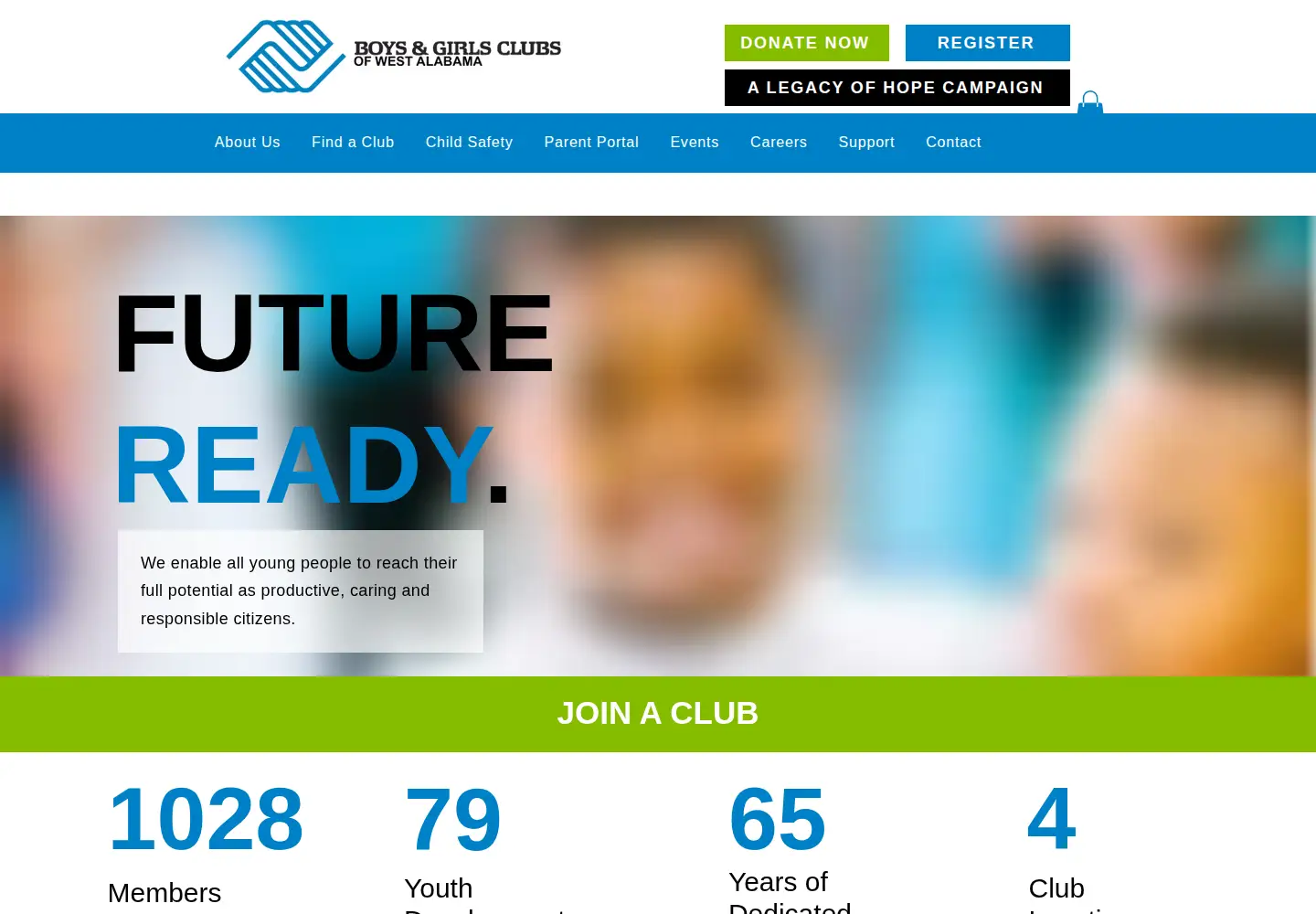 Screenshot of bgcwestal.org