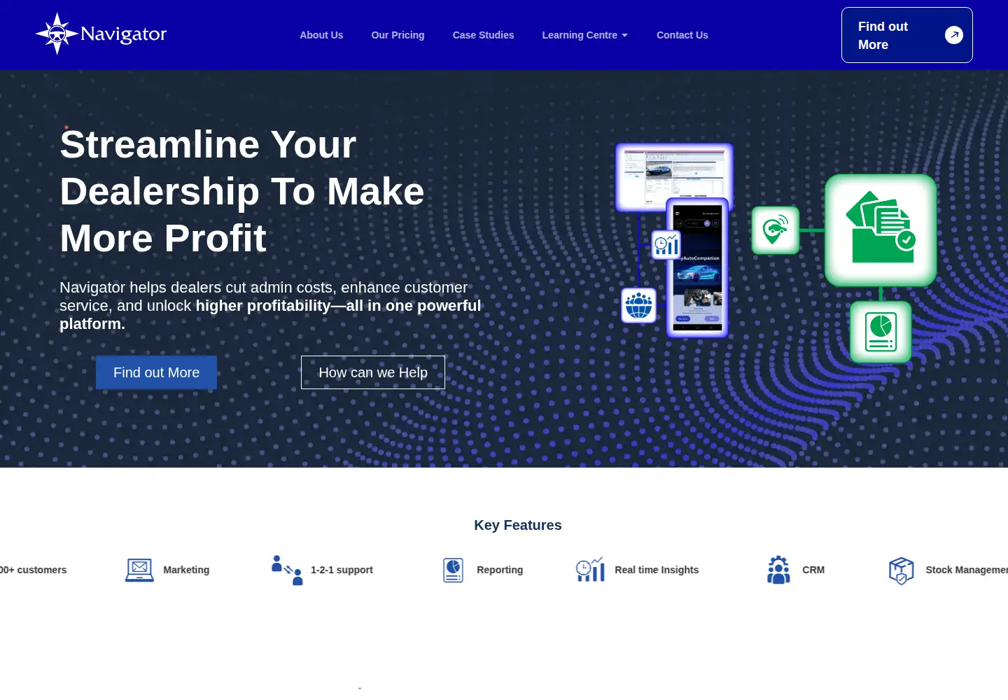 Screenshot of dmsnavigator.com