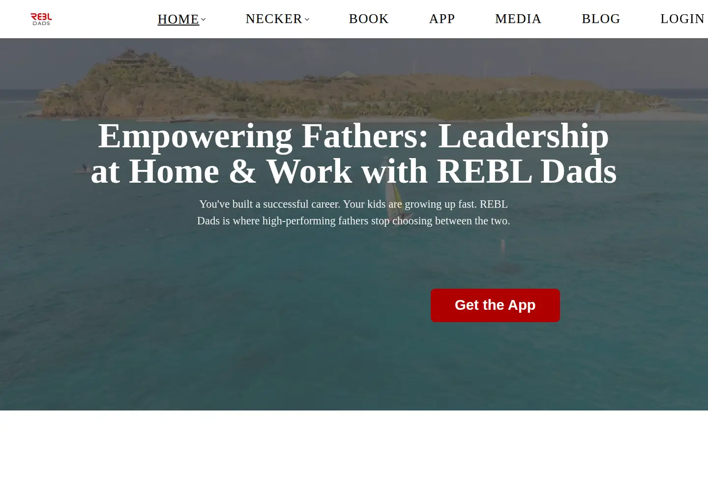 Screenshot of rebldads.com