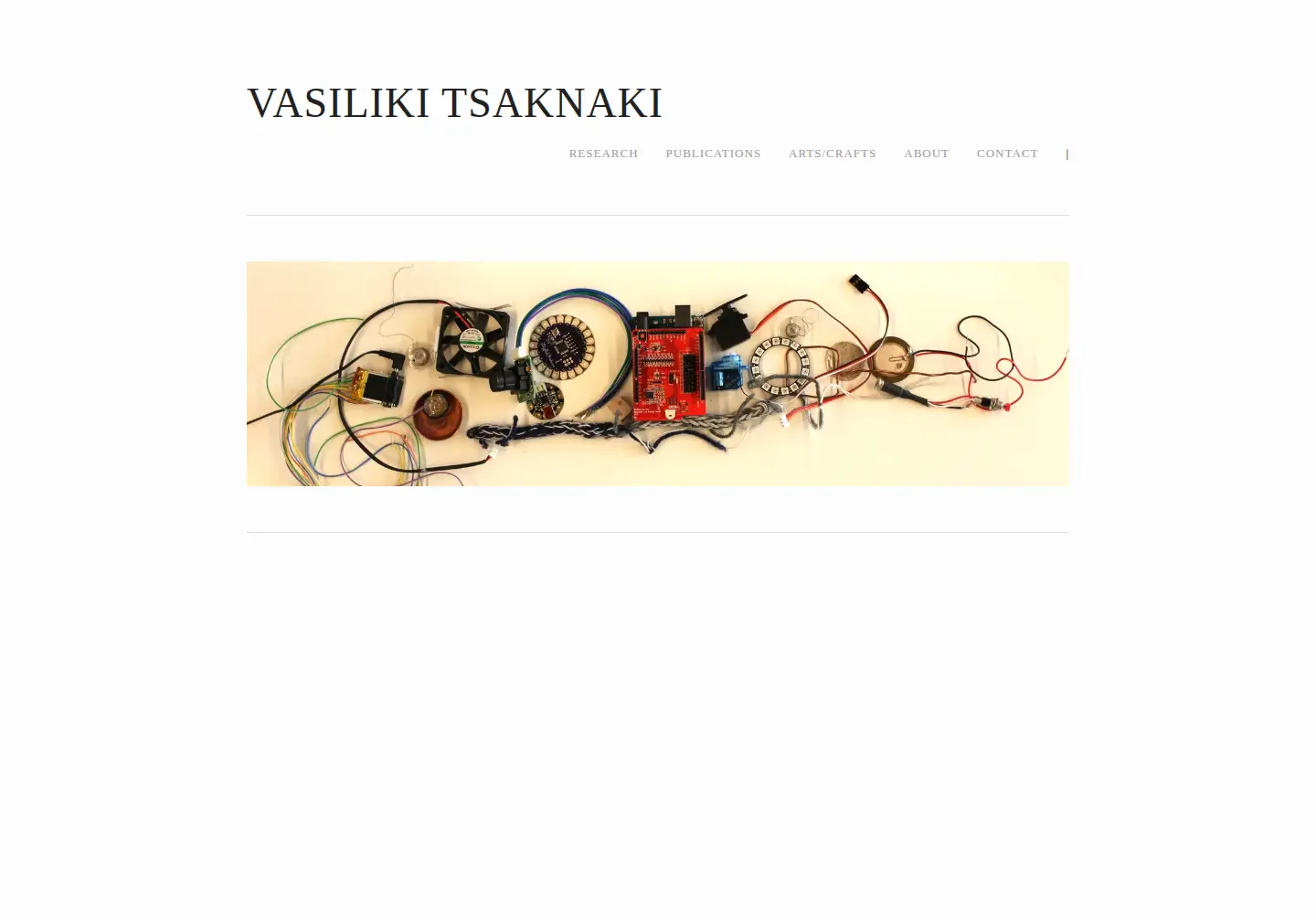 Screenshot of vasilikitsaknaki.com