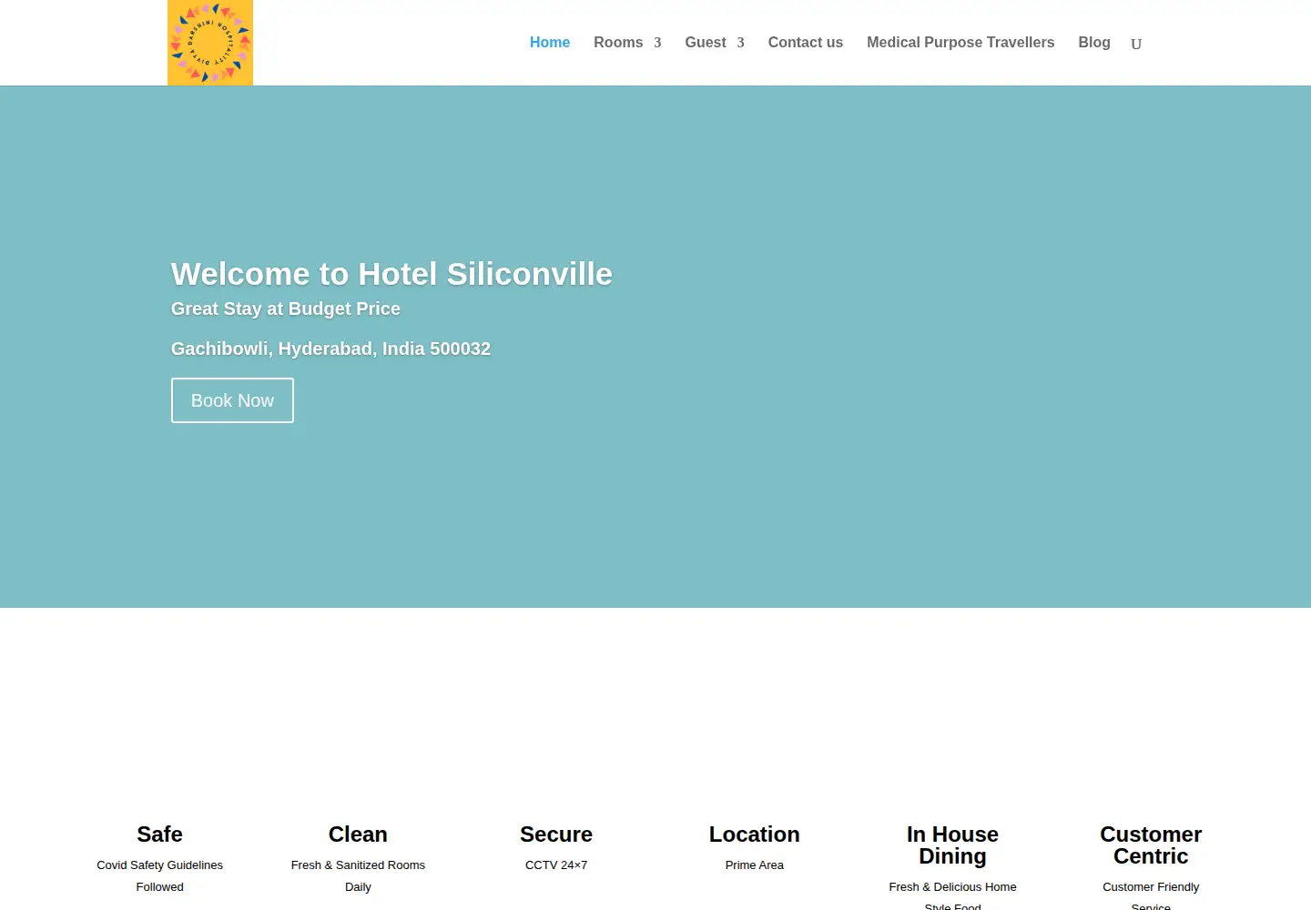Screenshot of hotelsiliconville.com