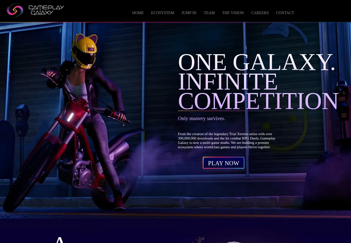 Screenshot of gameplaygalaxy.com