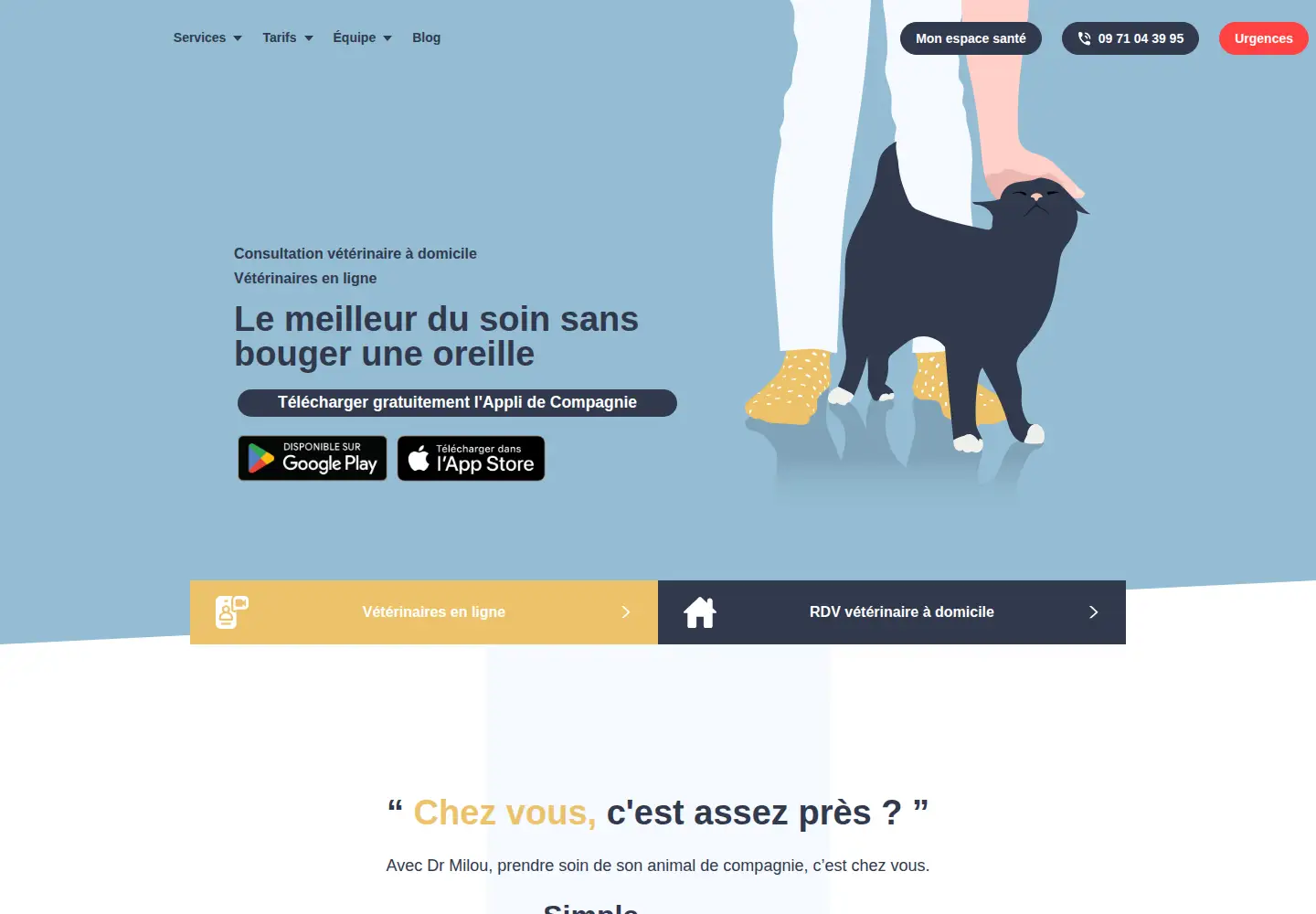 Screenshot of drmilou.fr