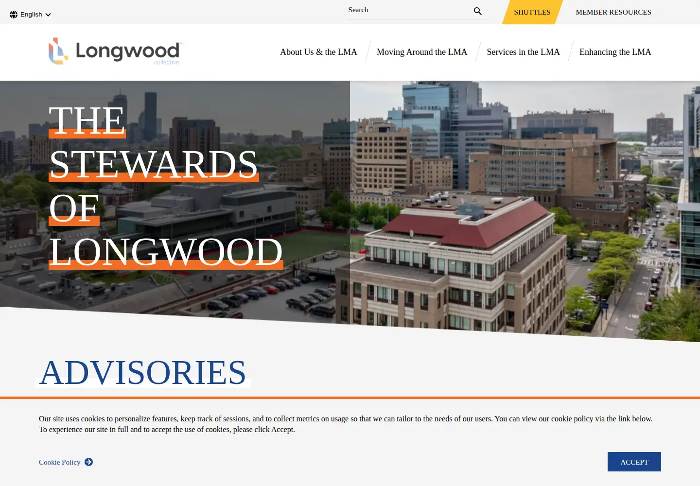 Screenshot of longwoodcollective.org