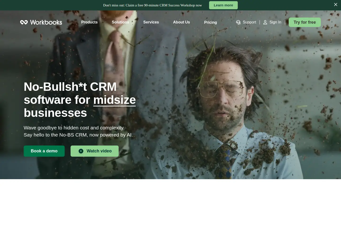 Screenshot of workbooks.com