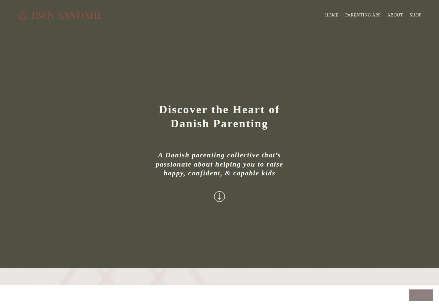 Screenshot of ibensandahl.com