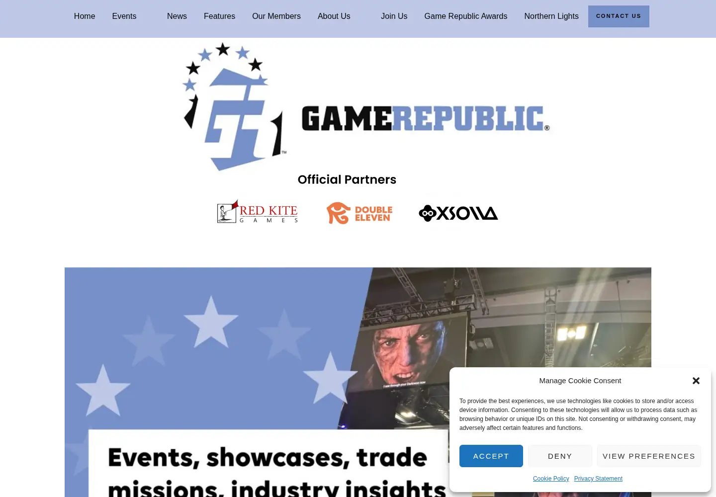 Screenshot of gamerepublic.net