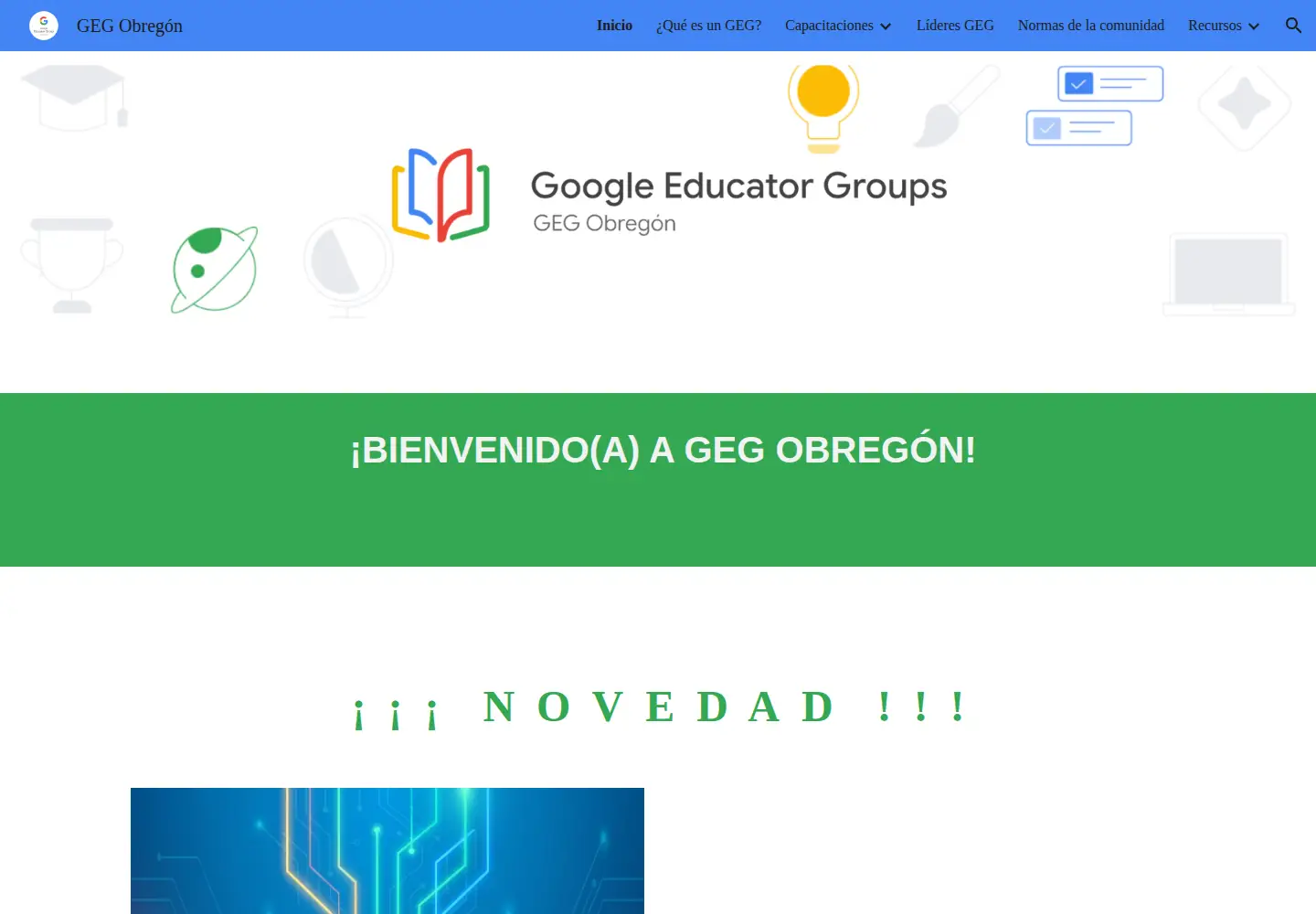 Screenshot of gegobregon.org