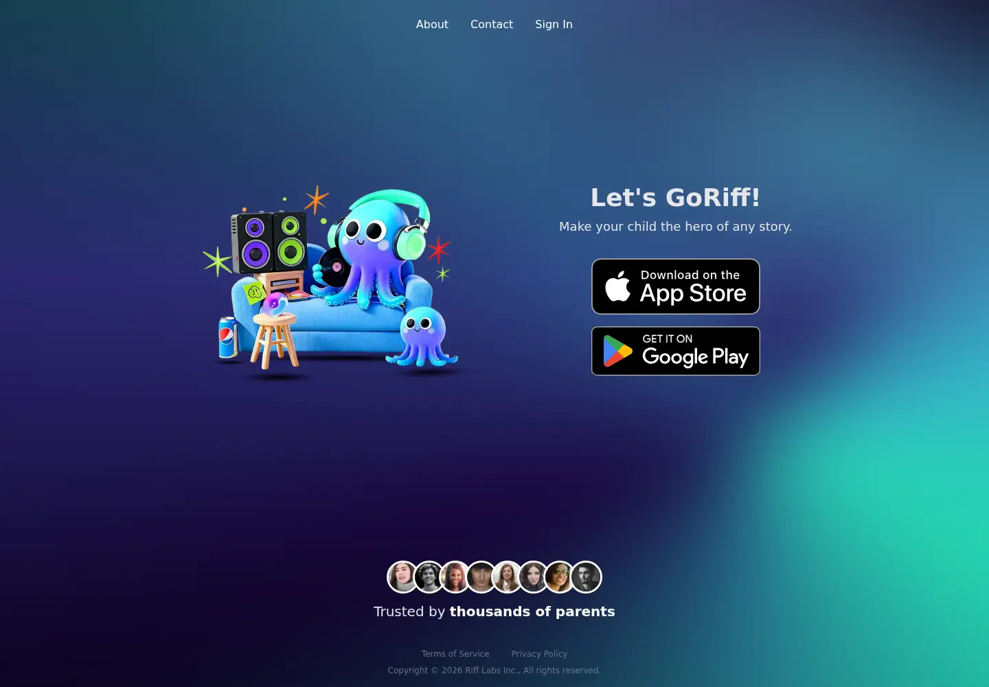 Screenshot of goriff.com