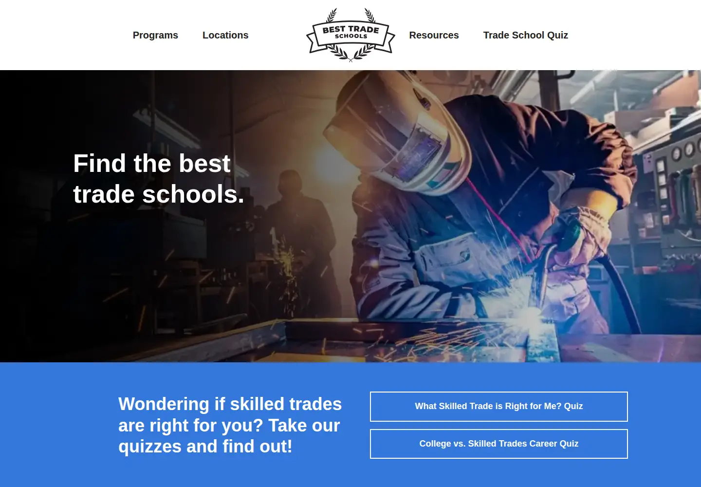 Screenshot of best-trade-schools.net