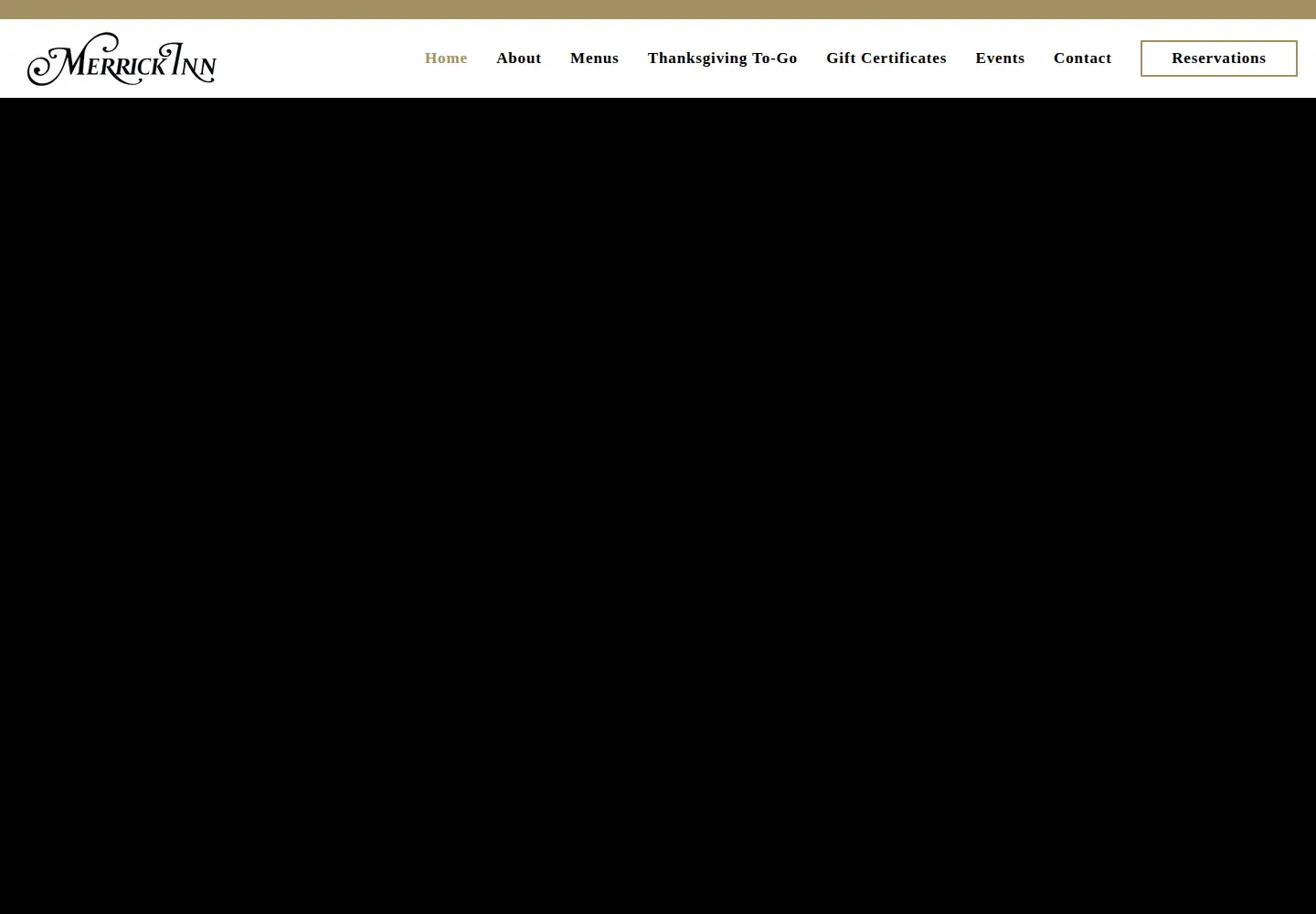 Screenshot of themerrickinn.com