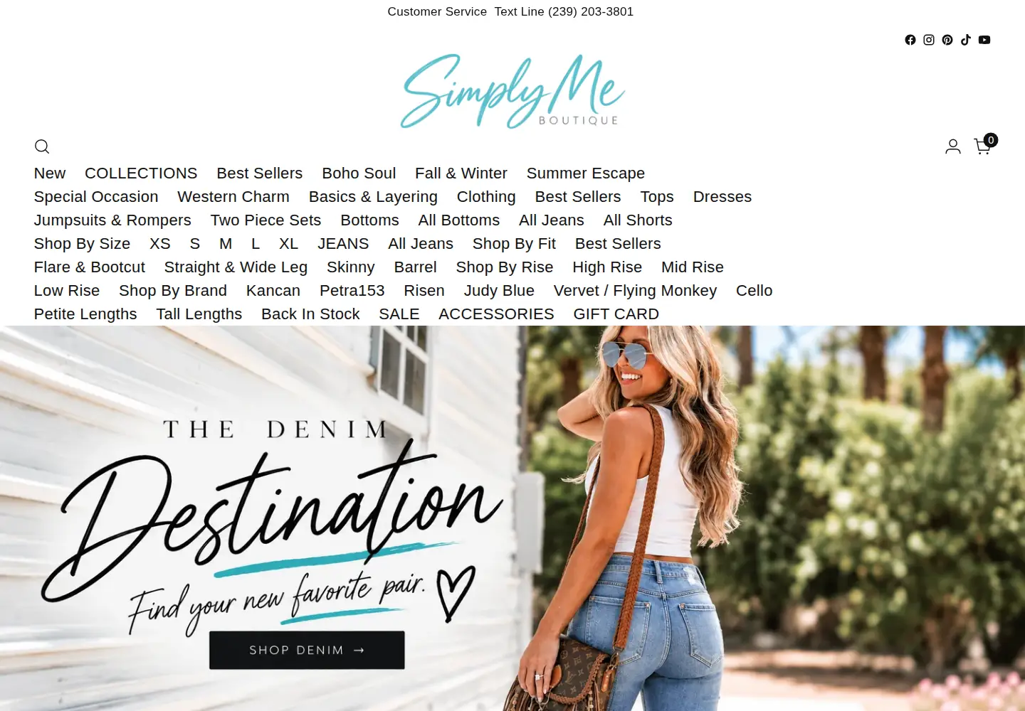 Screenshot of shopsimplyme.com
