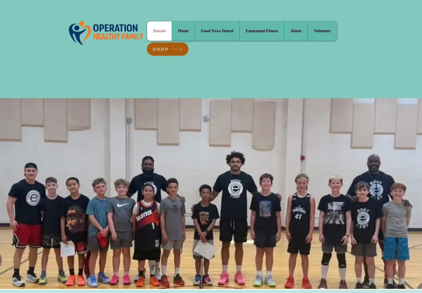 Captured homepage of ohfspokane.org in the current scan