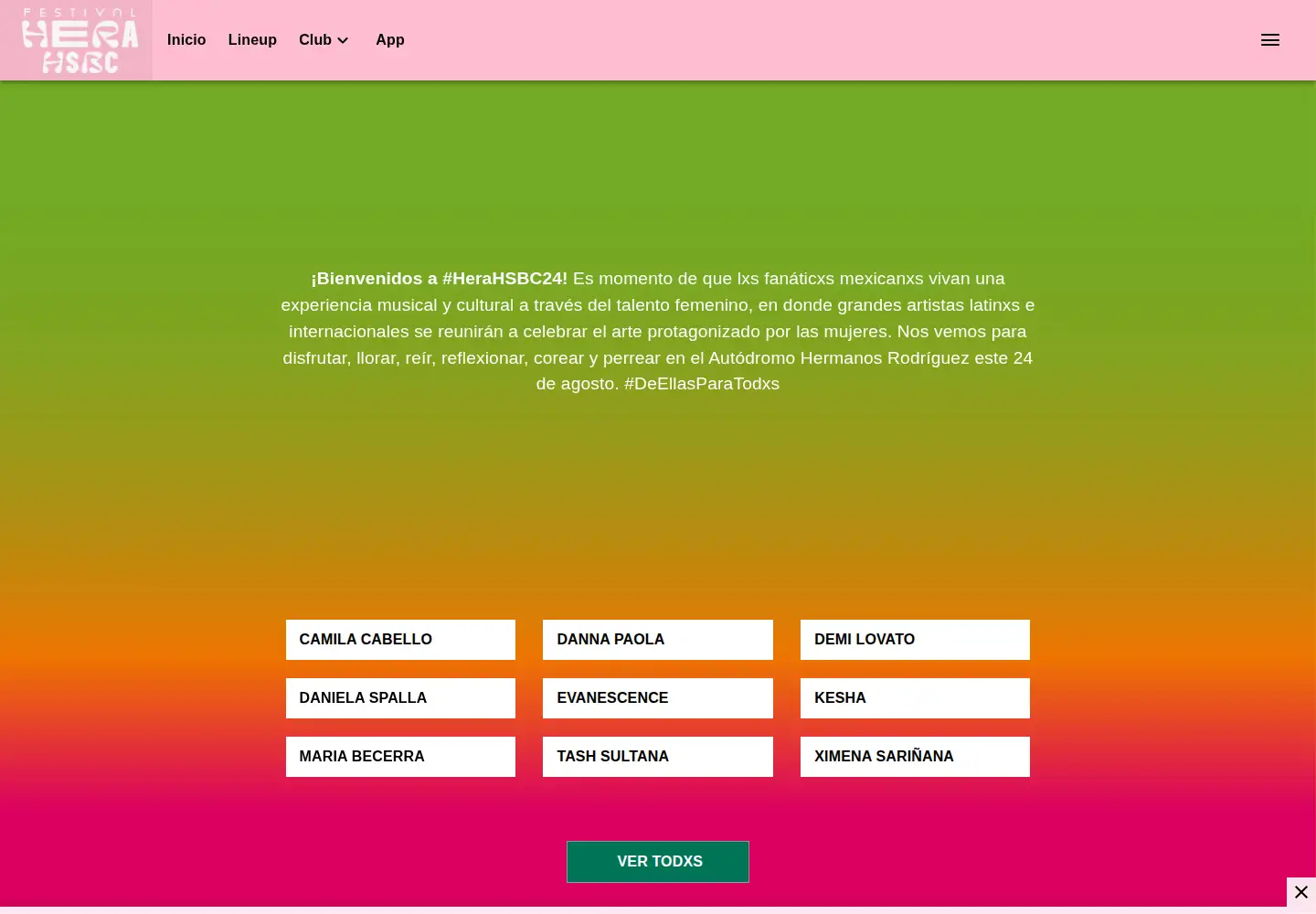 Screenshot of festivalhera.com