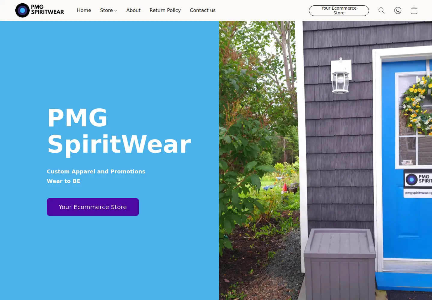 Captured homepage of pmgsw.com in the current scan