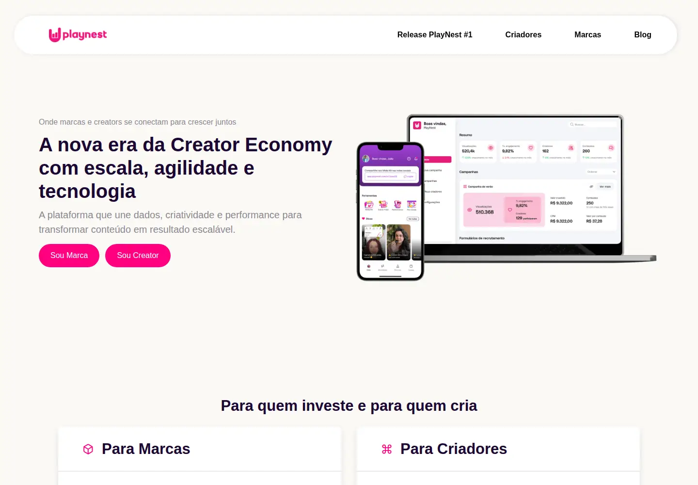 Screenshot of playnest.com.br