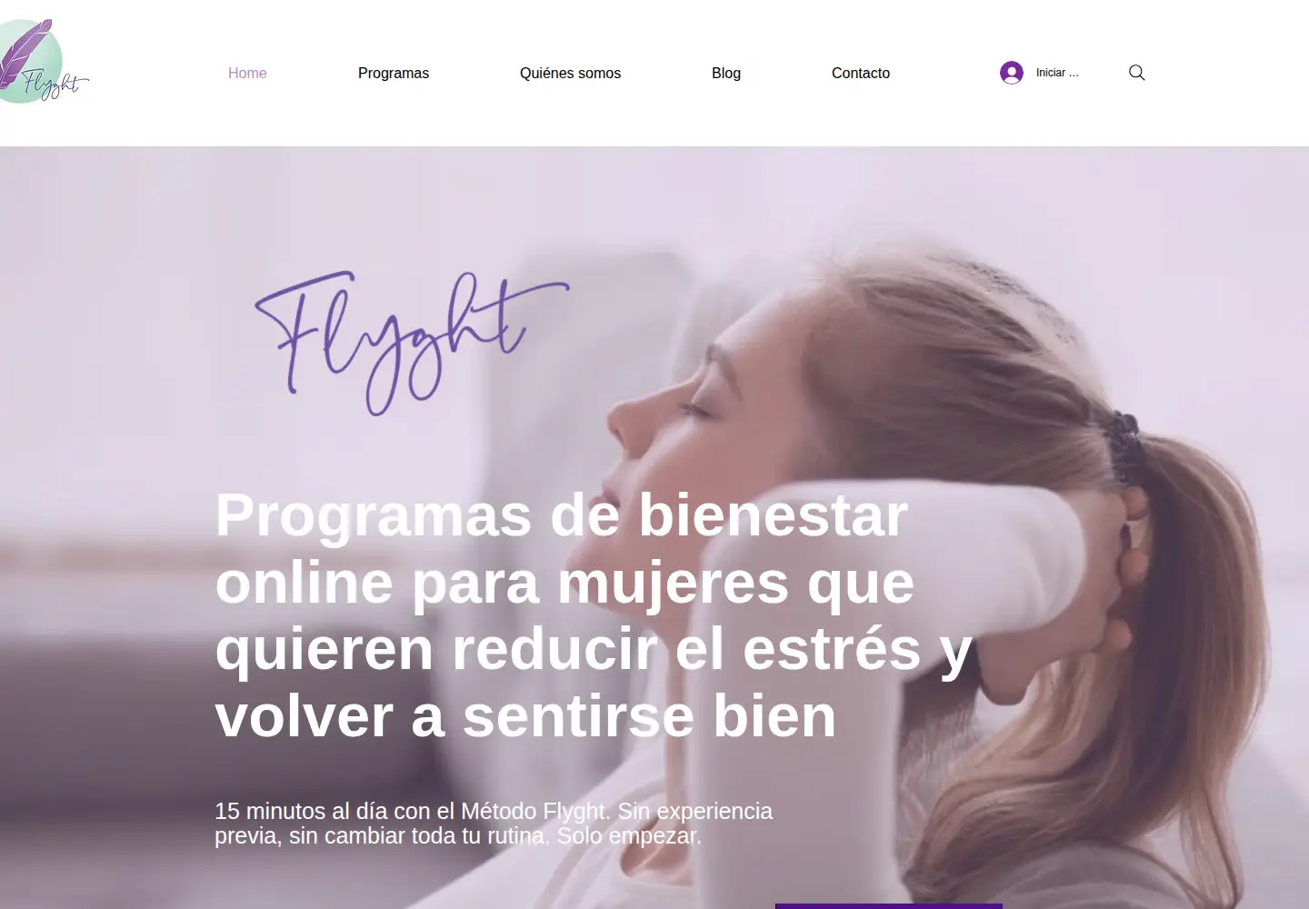 Screenshot of flyghtwellnessclub.com