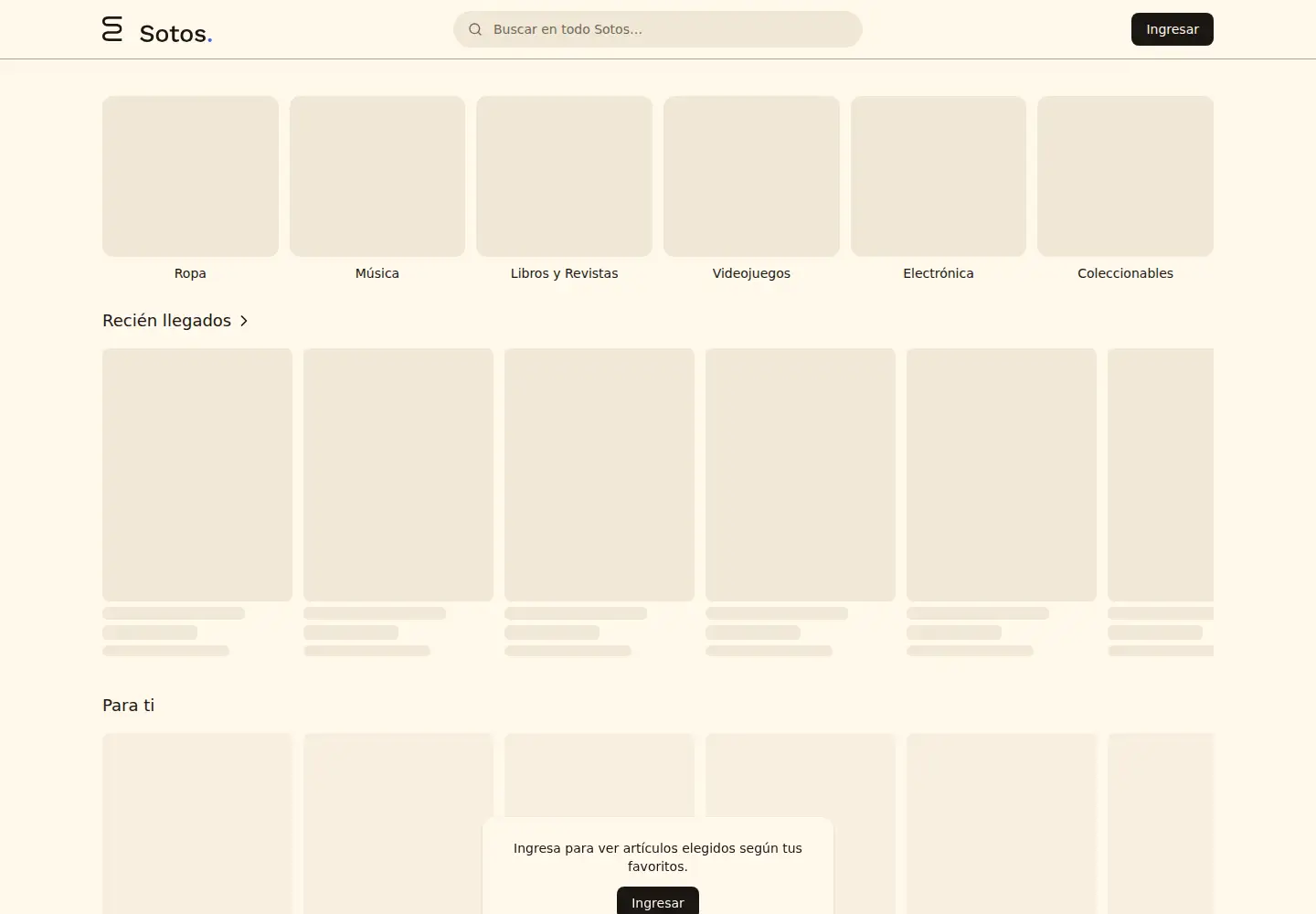 Screenshot of sotos.app