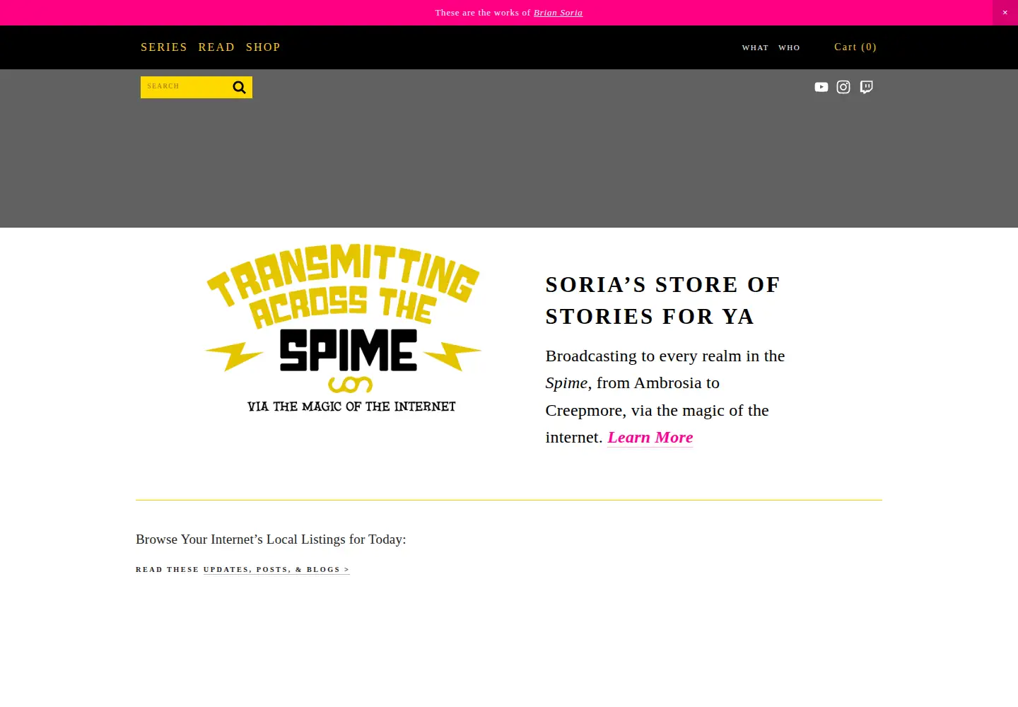 Screenshot of internetbroadcastsystem.com