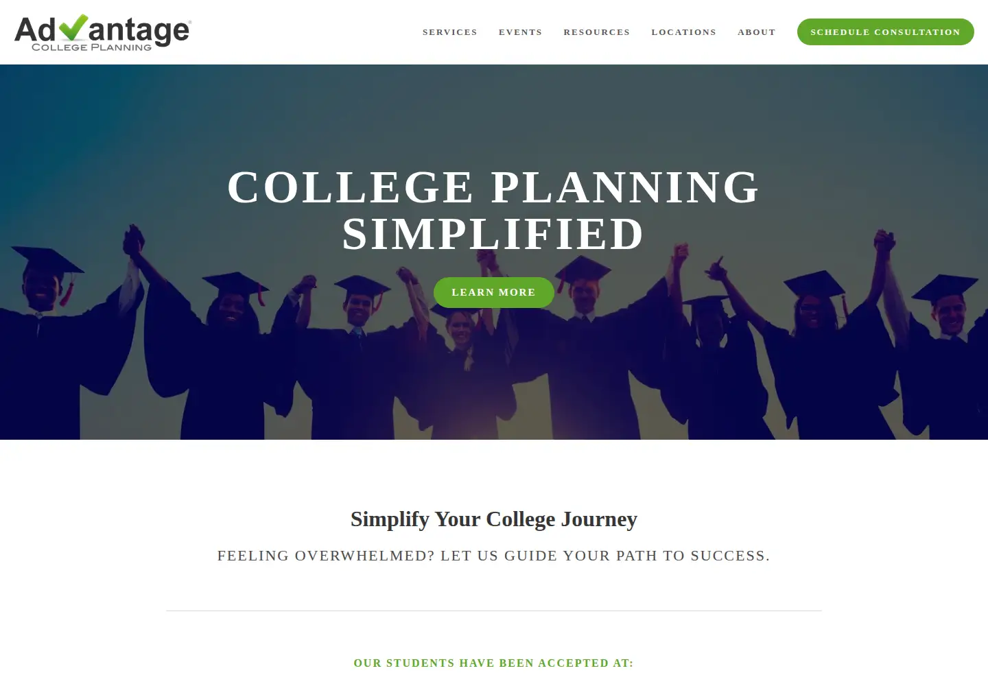 Screenshot of advcp.com