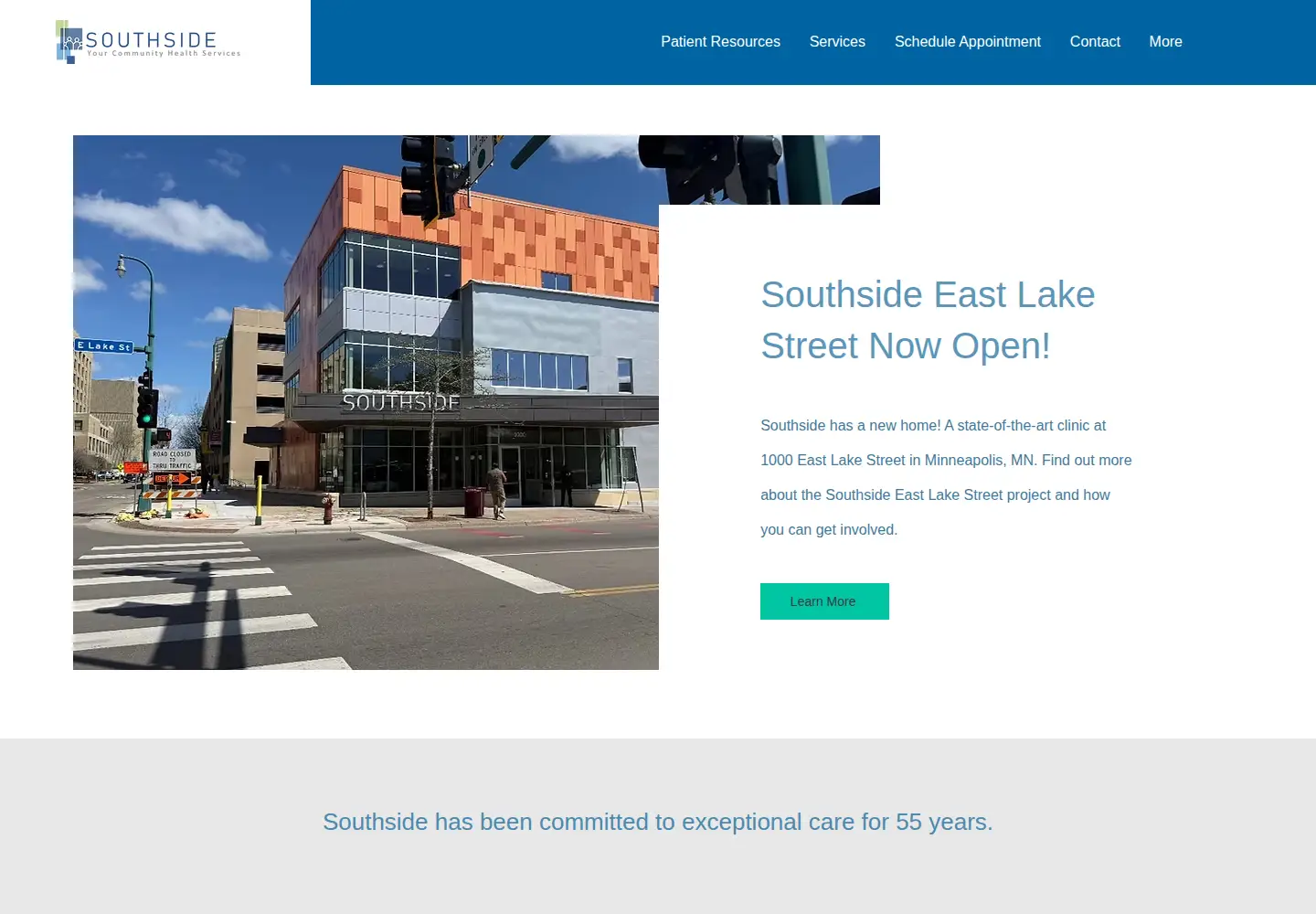 Screenshot of southsidechs.org