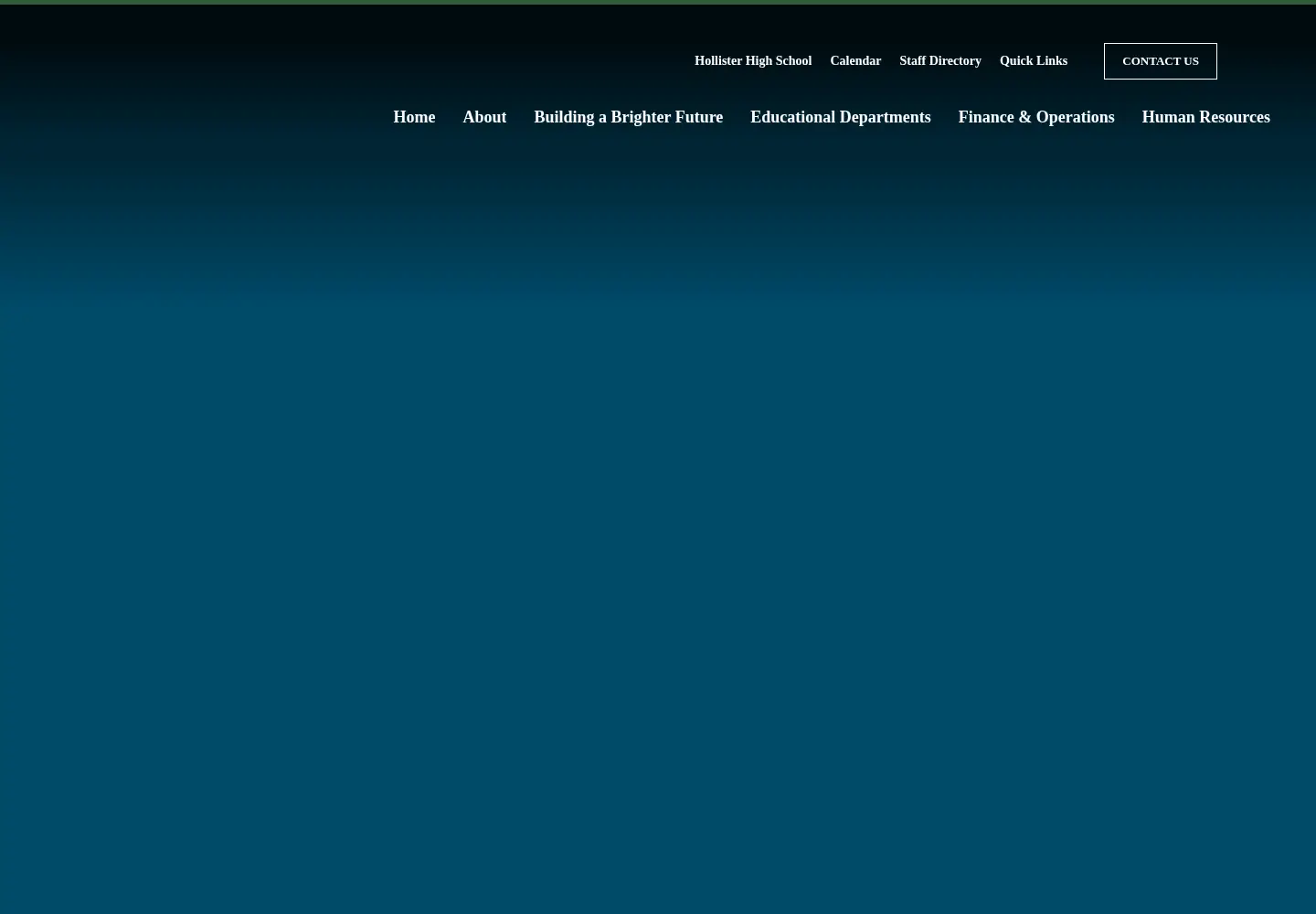 Captured homepage of sbhsd.org in the current scan