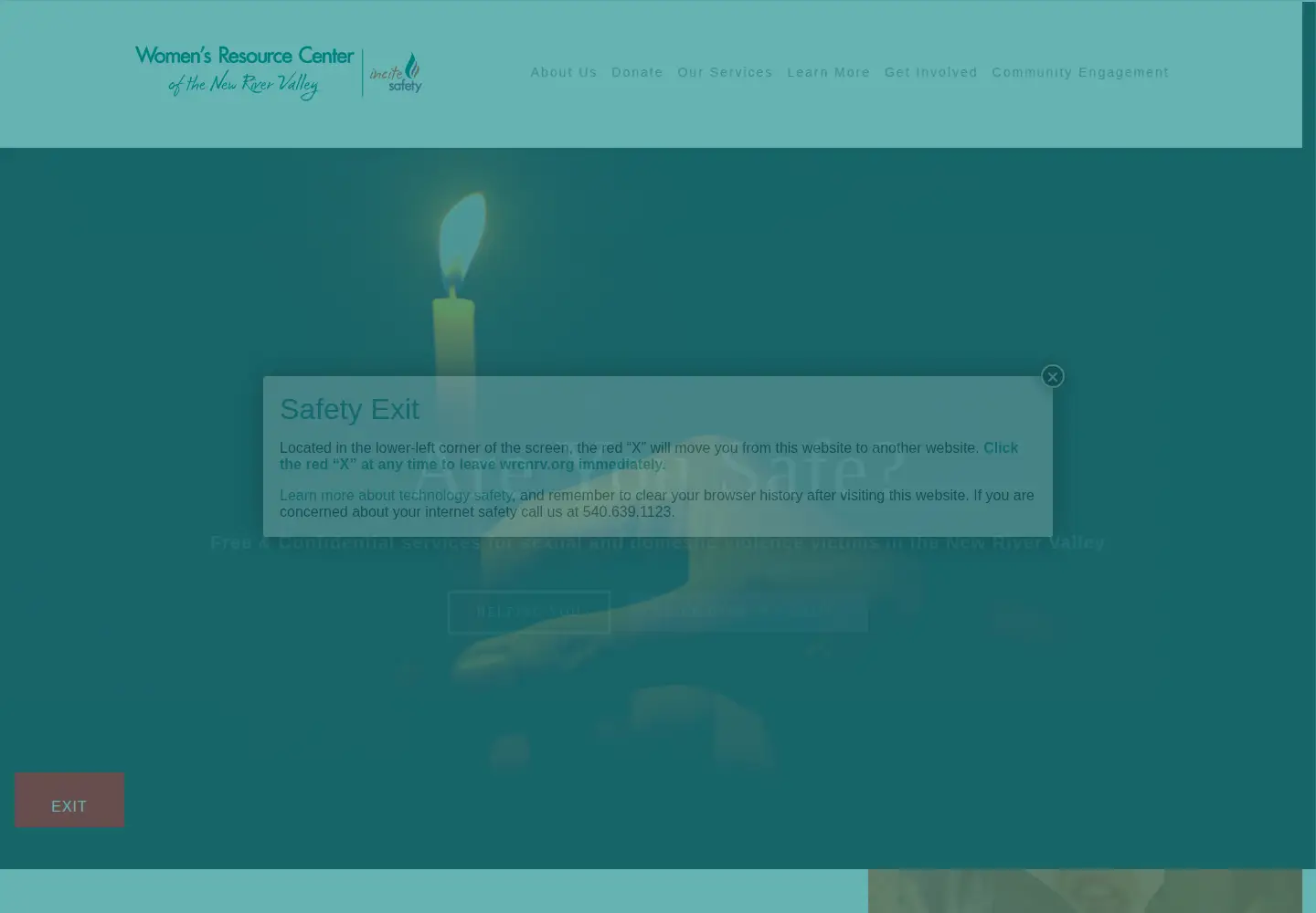 Screenshot of wrcnrv.org