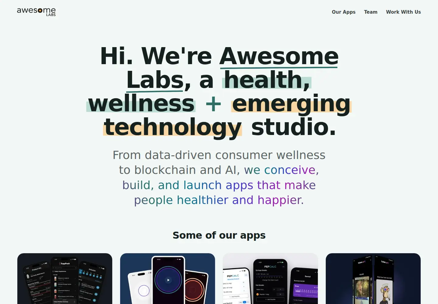 Screenshot of isjustawesome.com