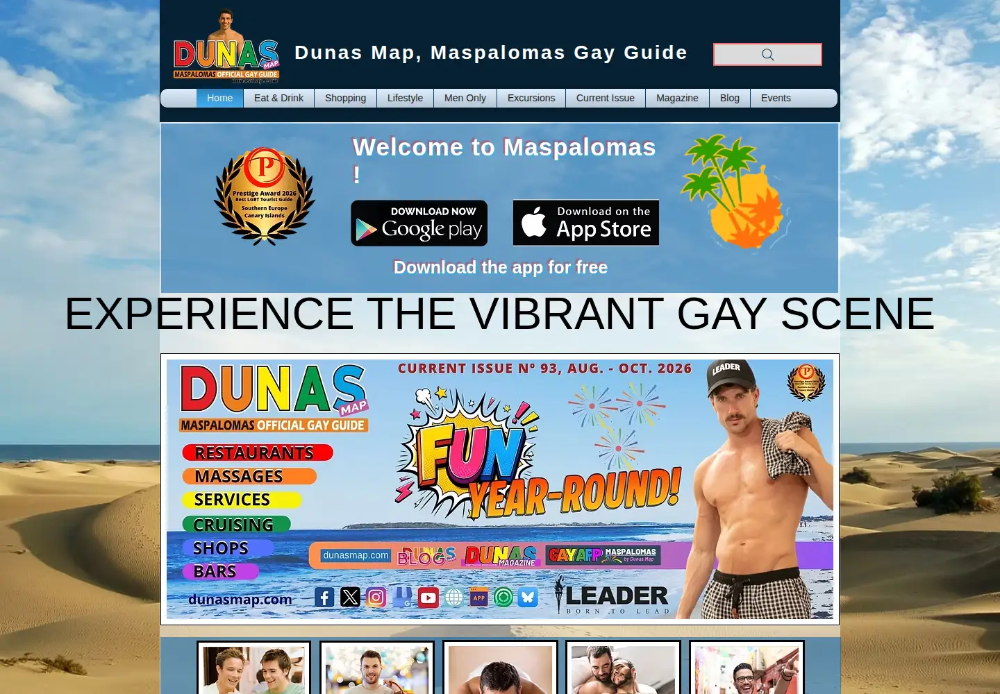 Screenshot of dunasmap.com