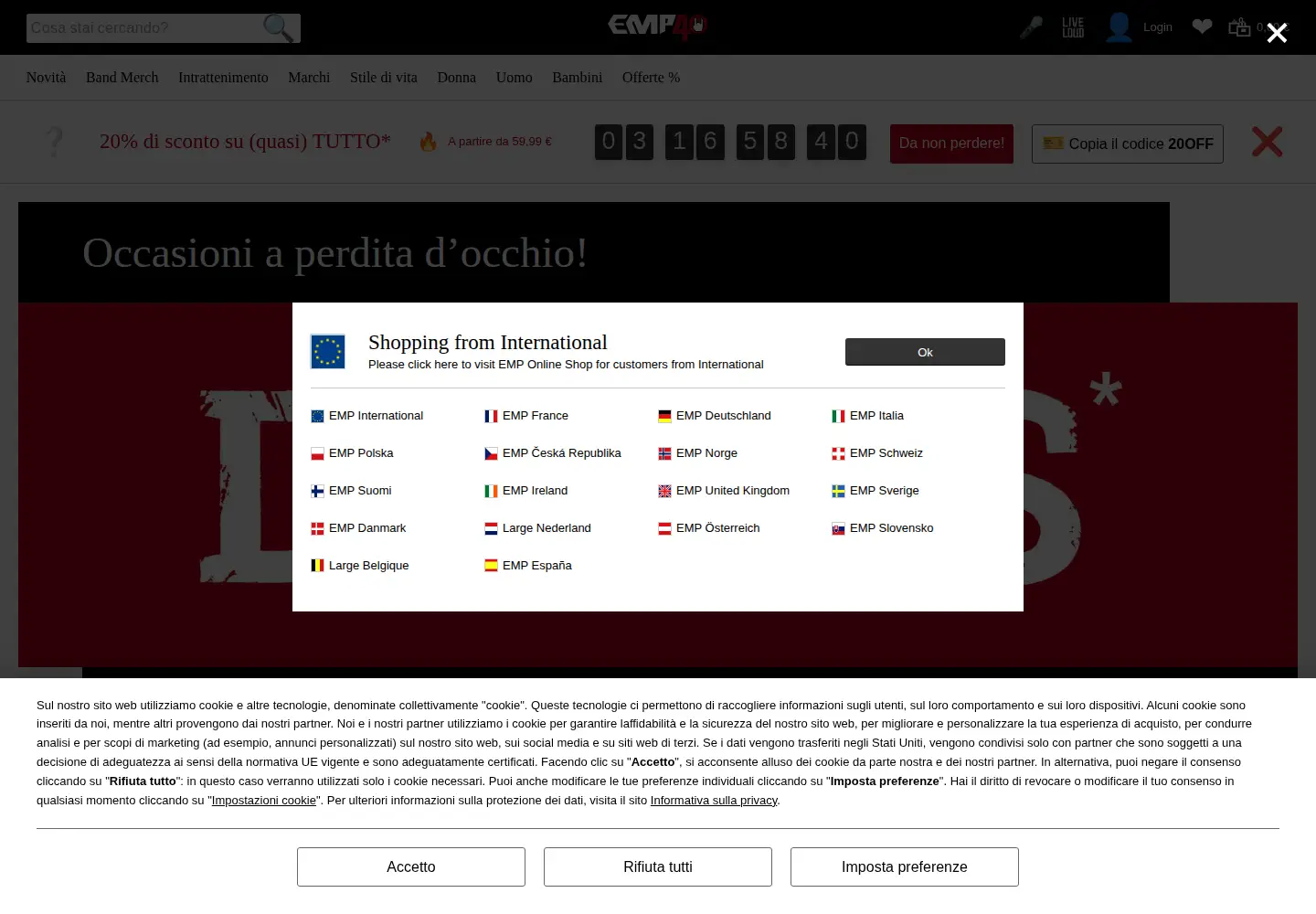 Screenshot of emp-online.it