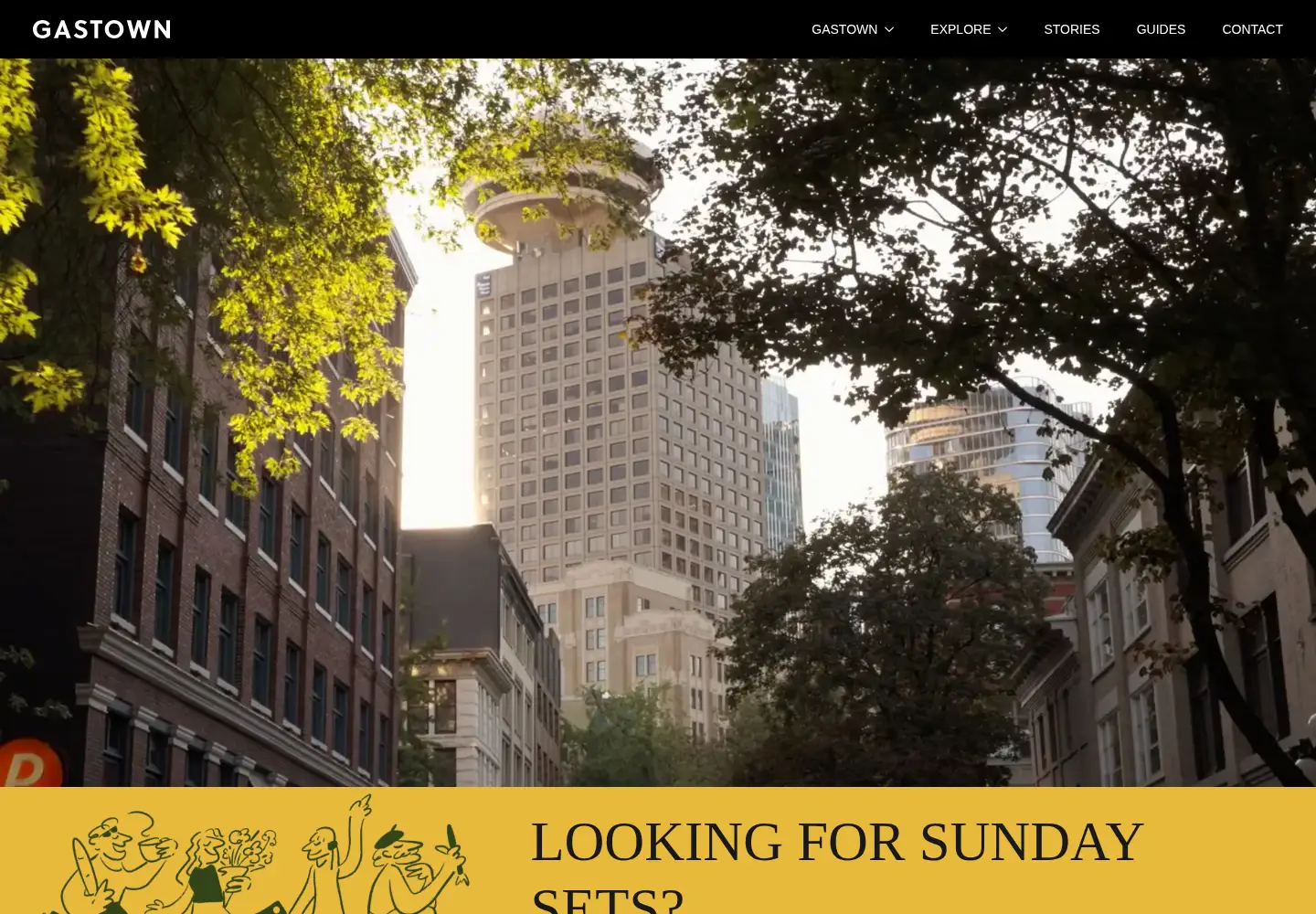 Screenshot of gastown.org