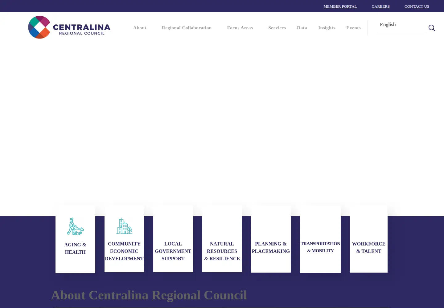 Screenshot of centralina.org