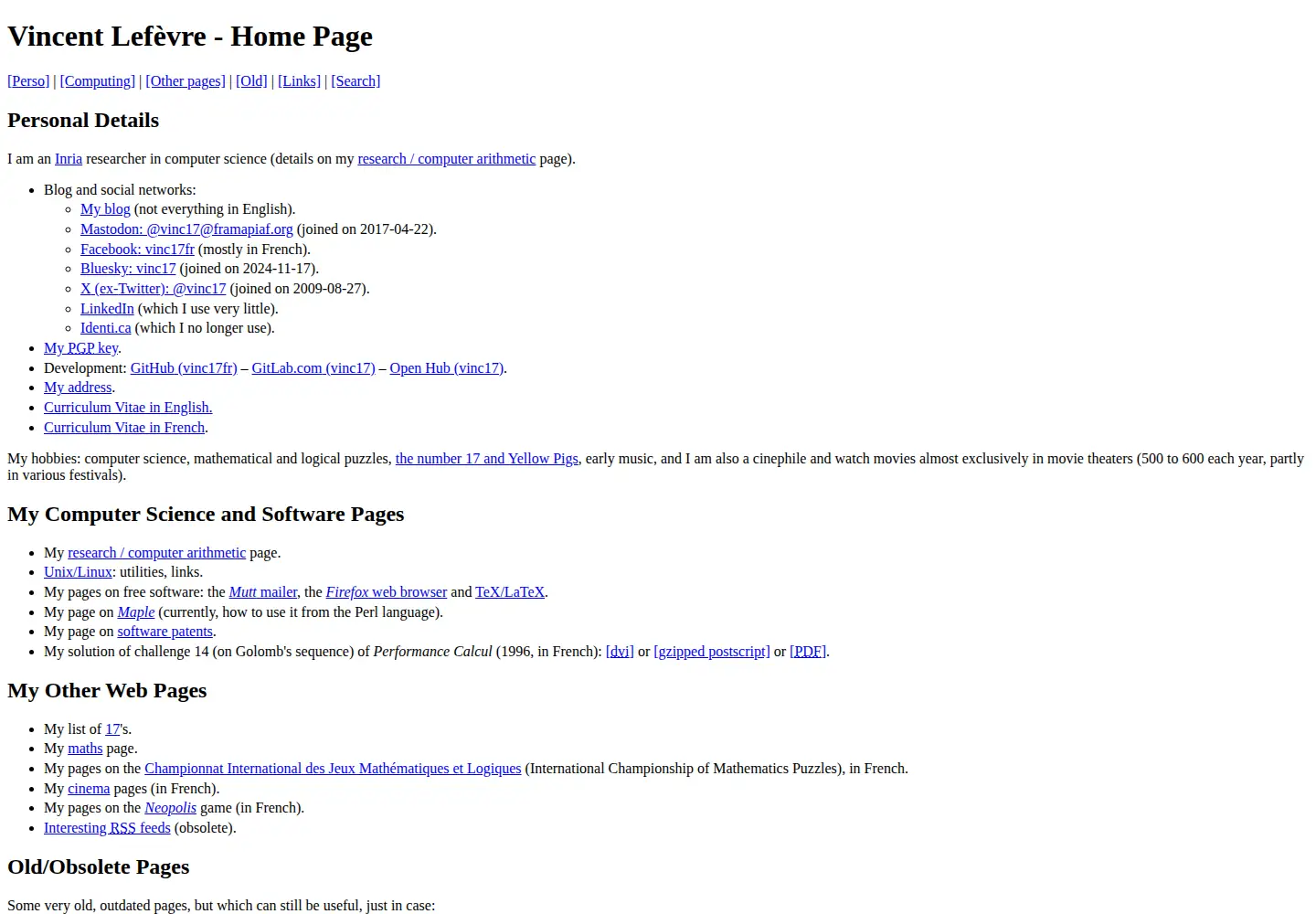 Screenshot of vinc17.org