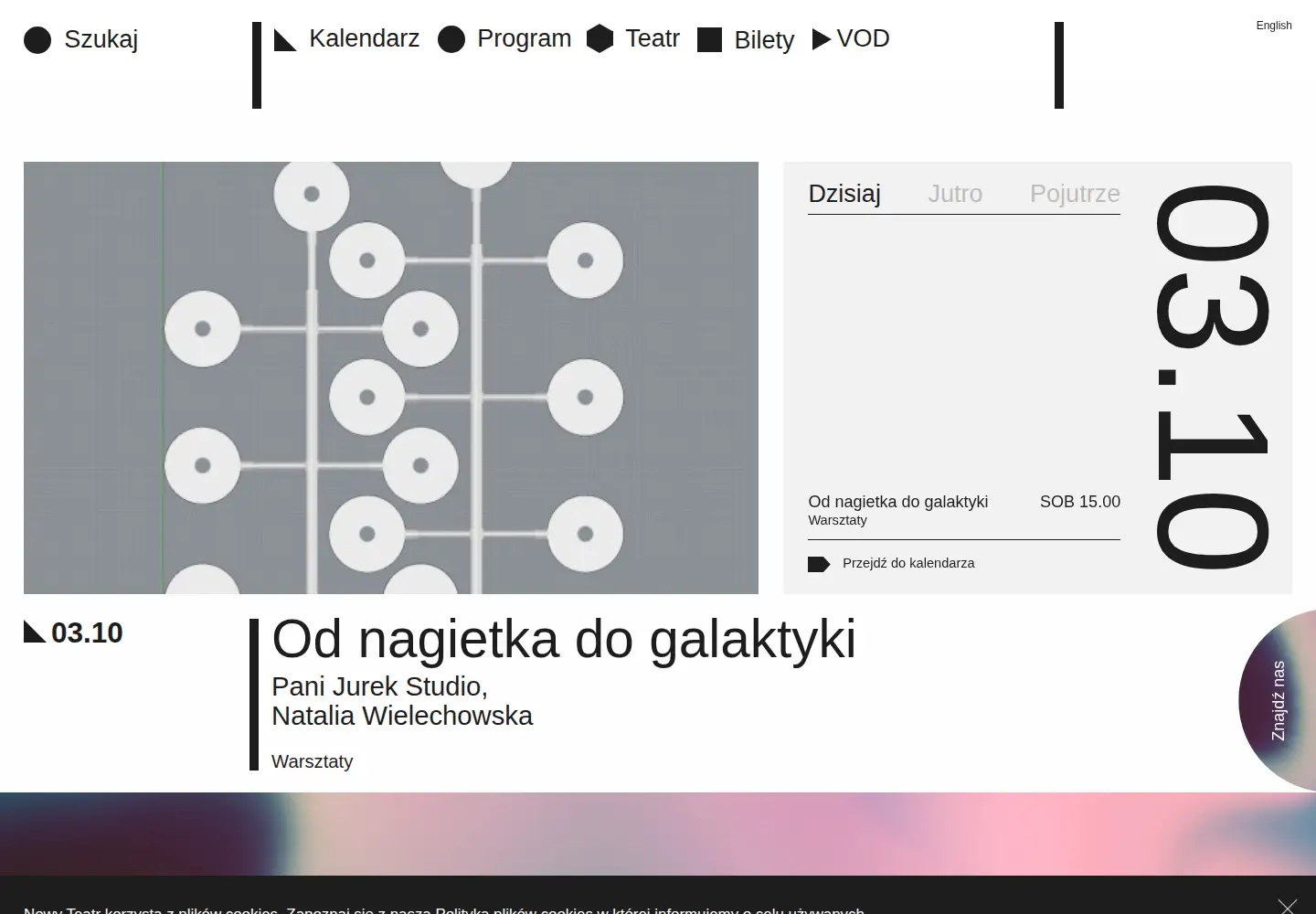 Screenshot of nowyteatr.org